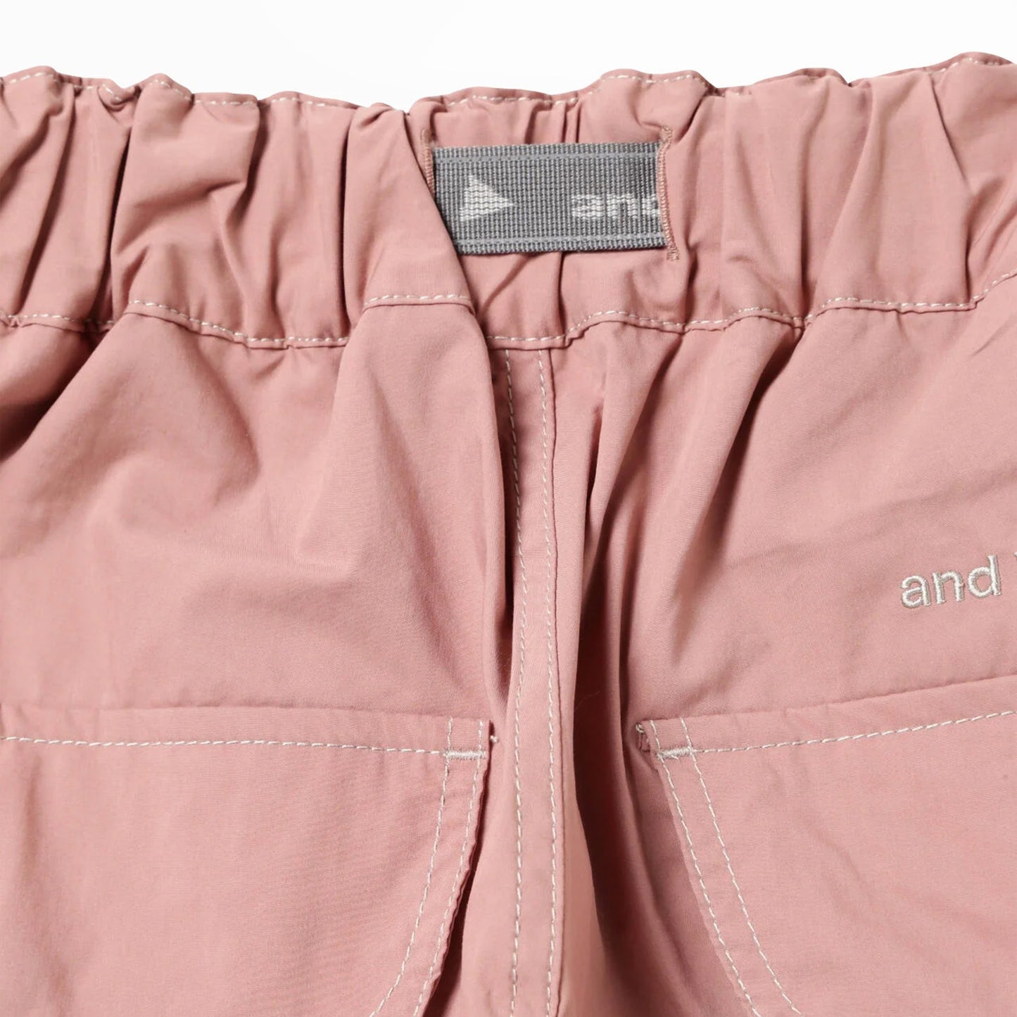 And Wander Multi Pocket Short Pants Pink - The Sporting Lodge