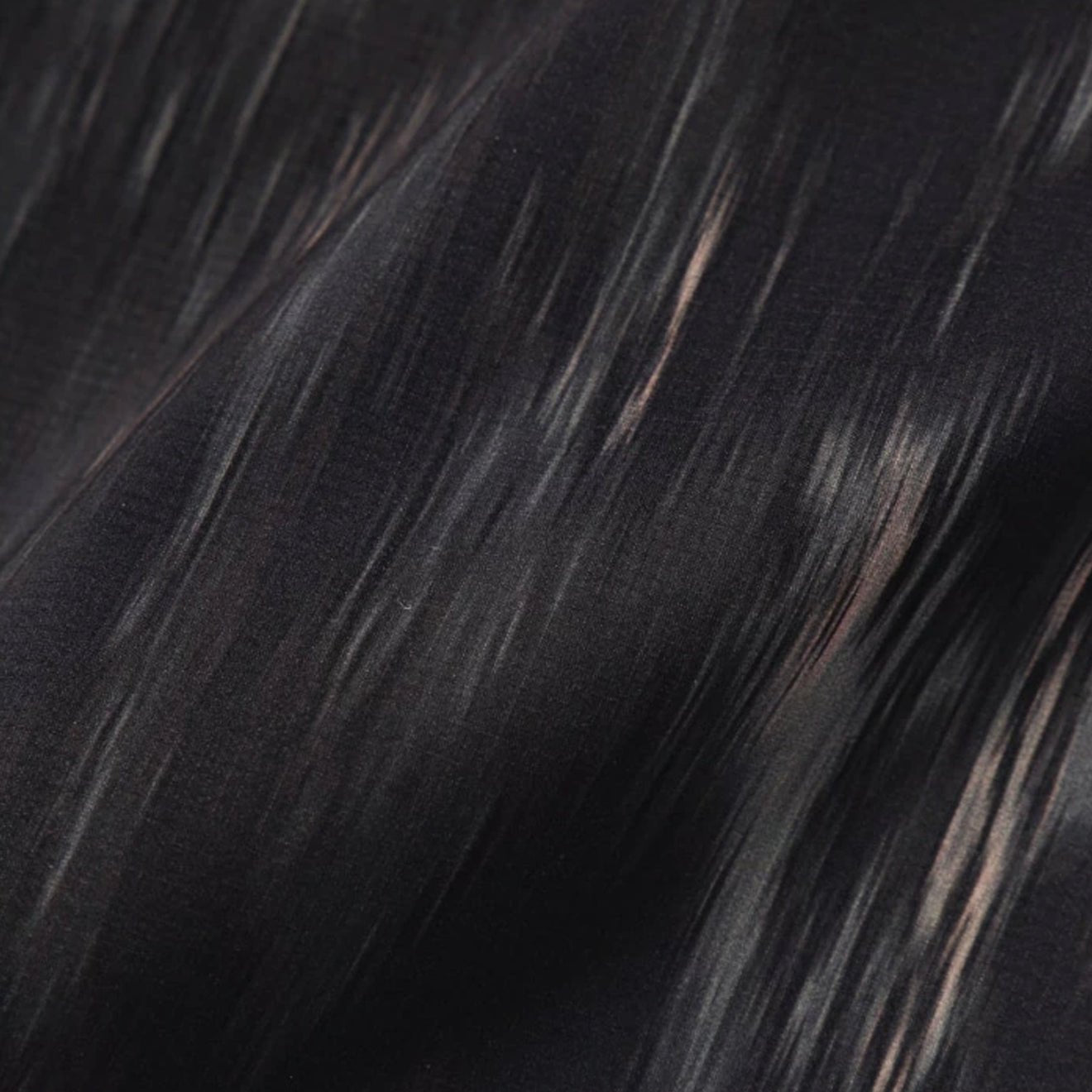 And Wander Printed Rain Jacket Black - The Sporting Lodge