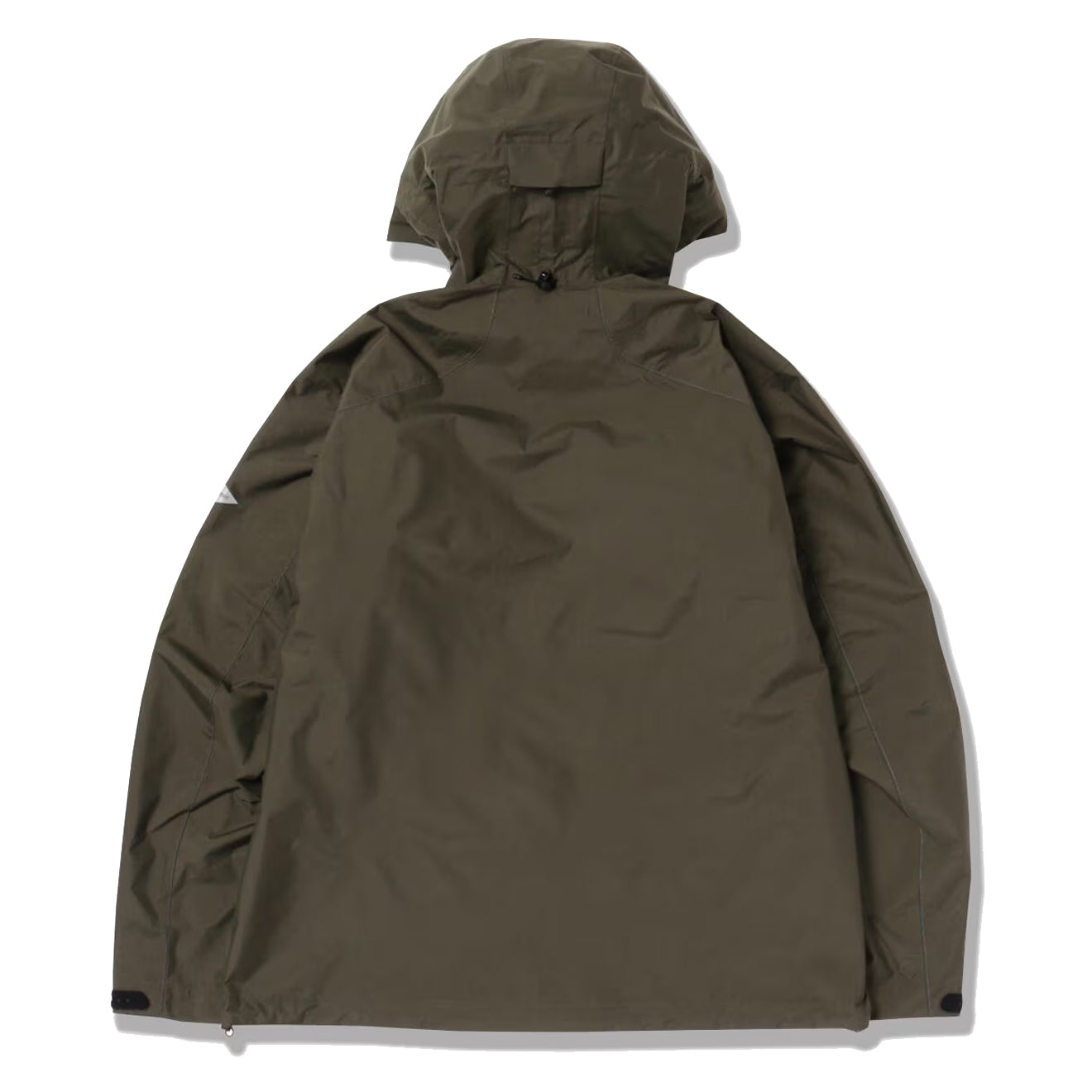 And Wander Womens 2.5L Hiker Rain Jacket Dark Khaki - The Sporting Lodge