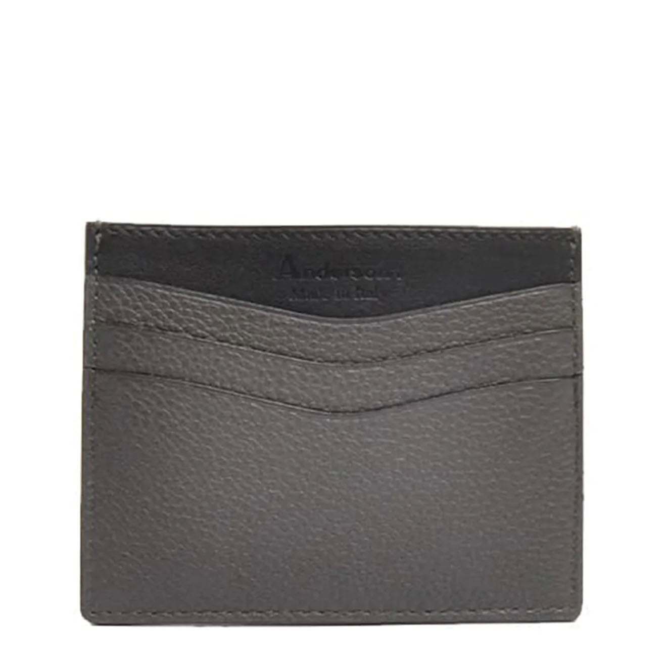 Andersons Leather Card Holder Grey - The Sporting Lodge