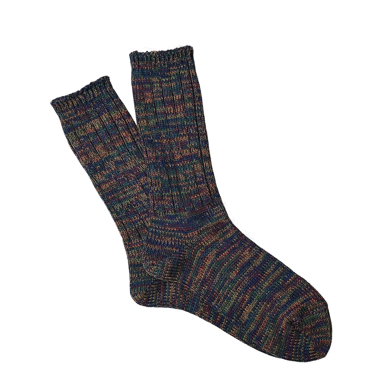 Anonymous Ism 5 Colour Mix Crew Socks Wine - The Sporting Lodge