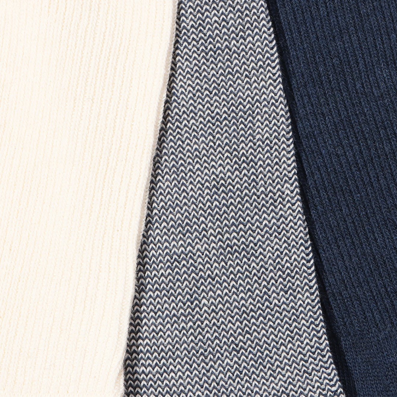 Anonymous Ism American Crew 3 Pair Pack Sock Navy - The Sporting Lodge