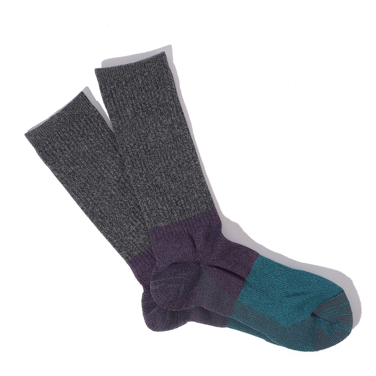 Anonymous Ism MOC Pile Crew Socks Grey - The Sporting Lodge