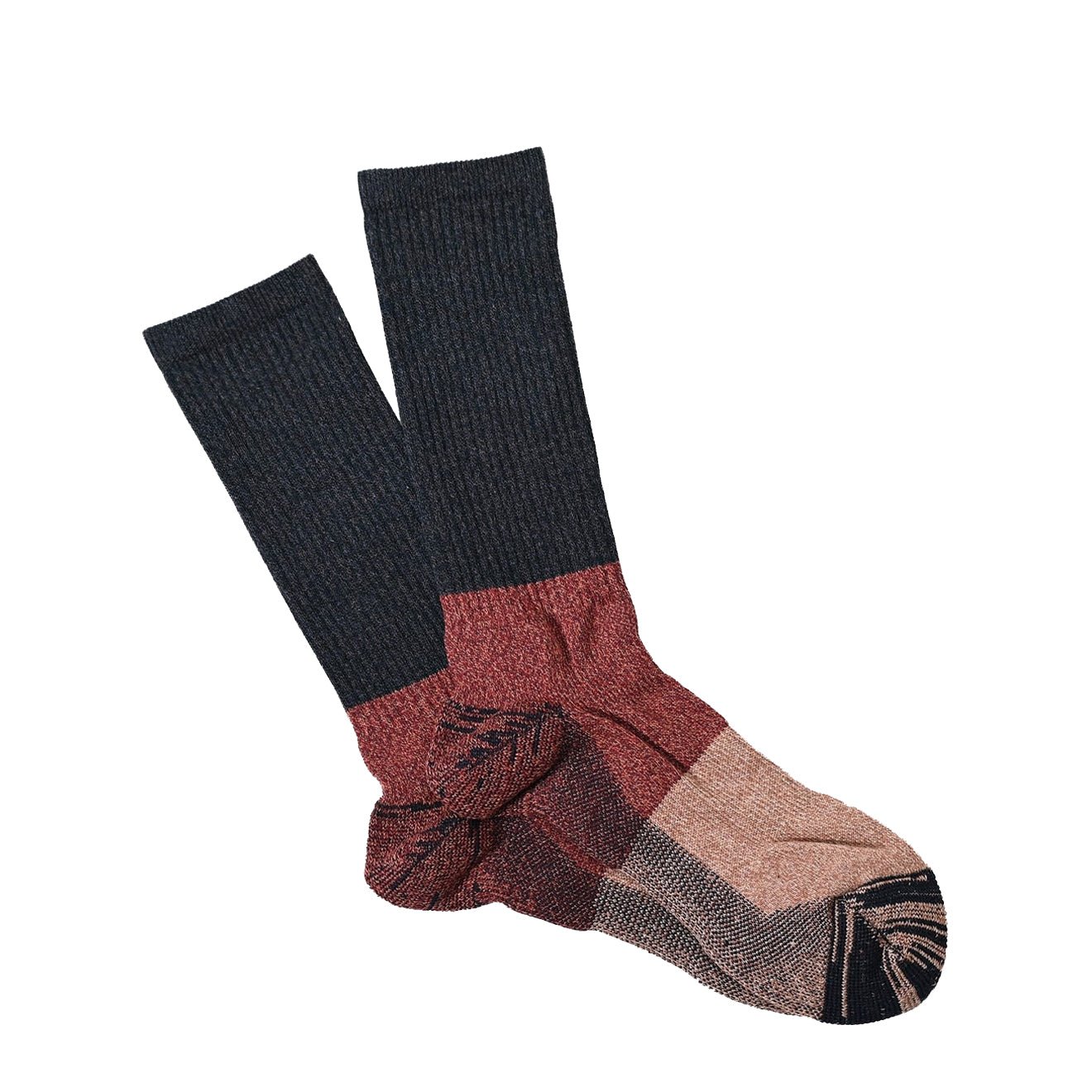 Anonymous Ism MOC Pile Crew Socks Ink Blue - The Sporting Lodge