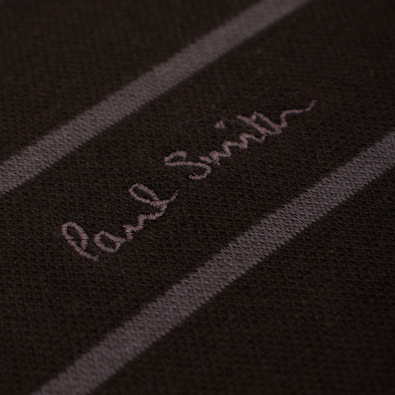 Paul Smith Cotton-Modal Stripe Lounge T-Shirt Black