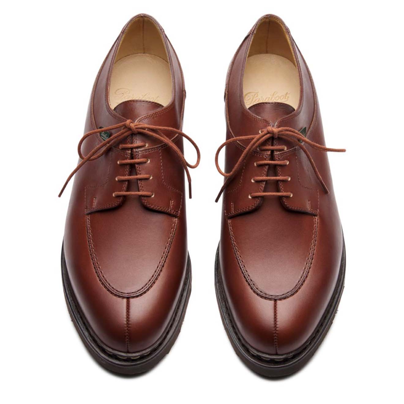 Paraboot Avignon Shoe Smooth Leather Marron-4