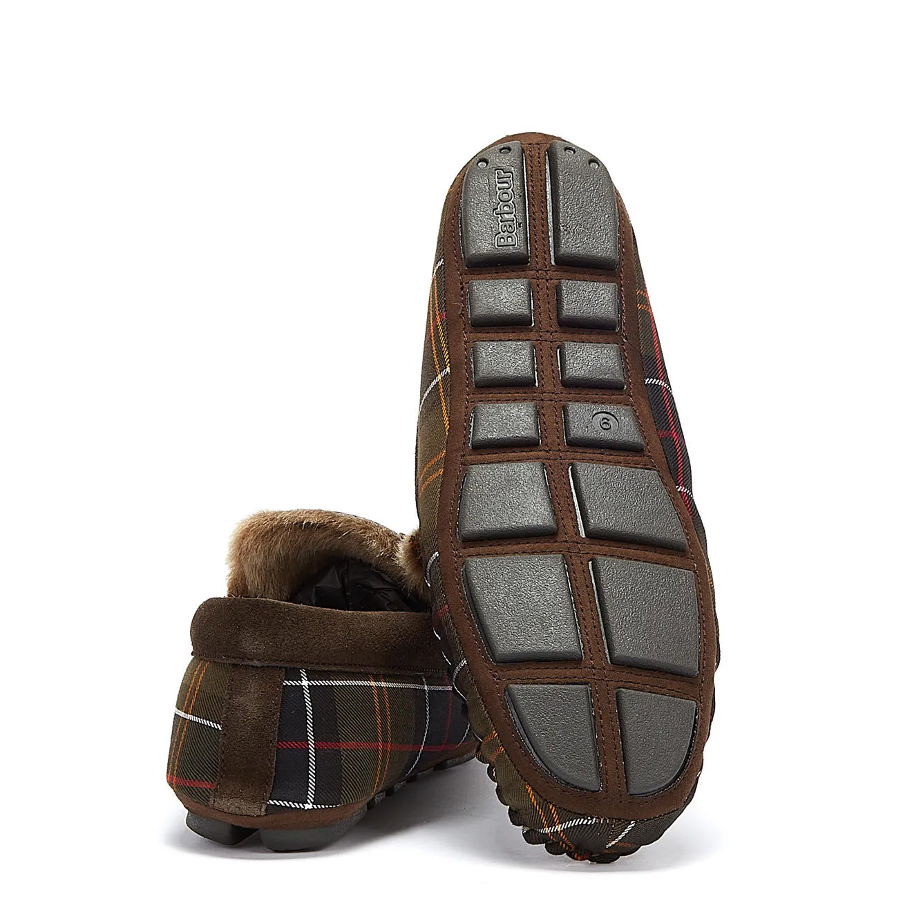 Barbour Monty Slippers Recycled Classic Tartan - The Sporting Lodge