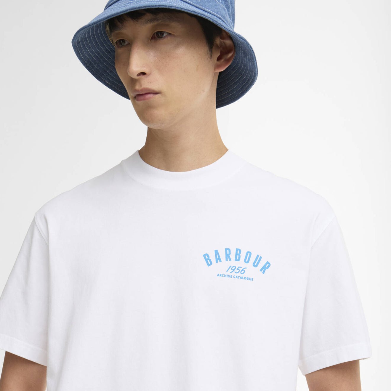 Barbour 1956 Graphic OS T-Shirt White