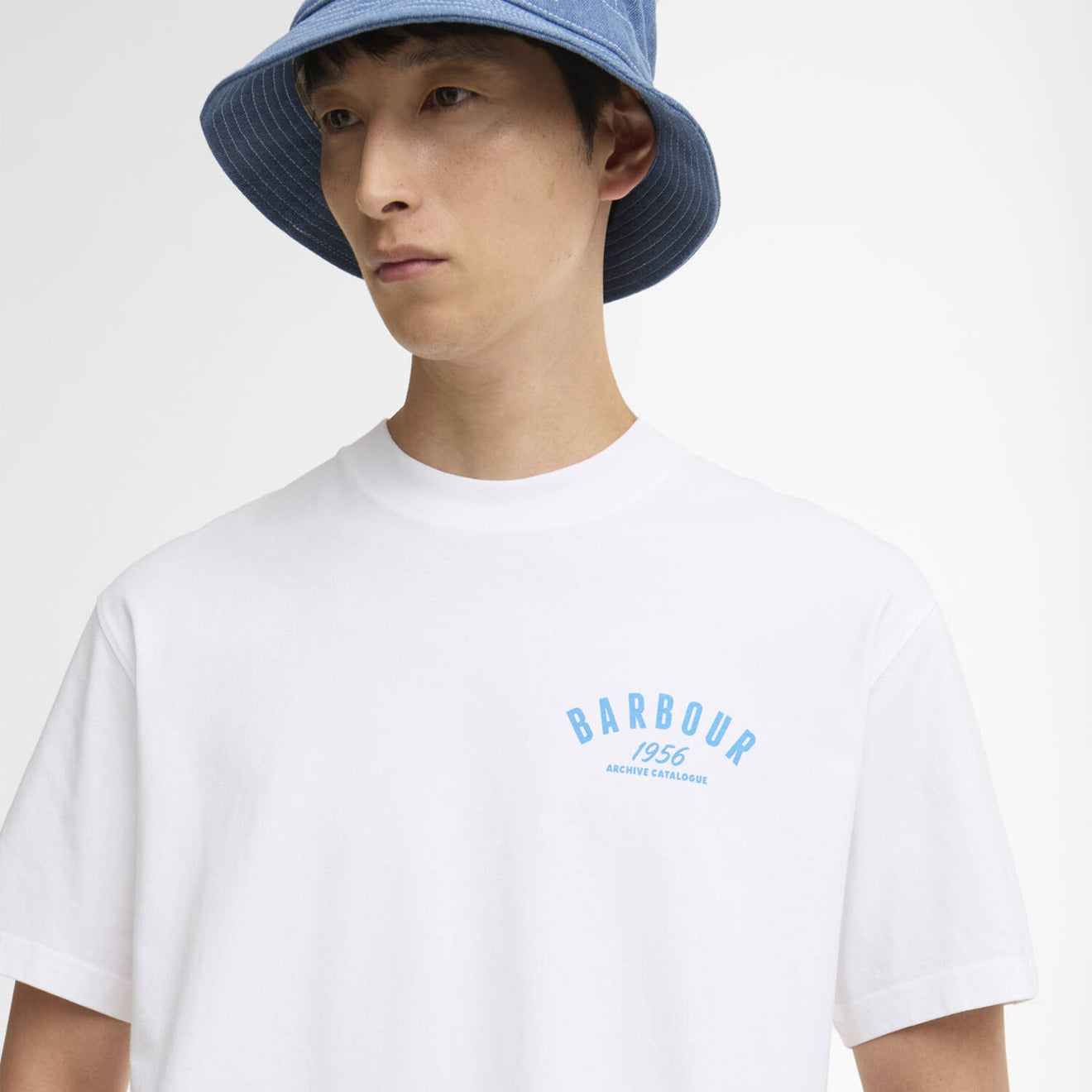 Barbour 1956 Graphic OS T-Shirt White