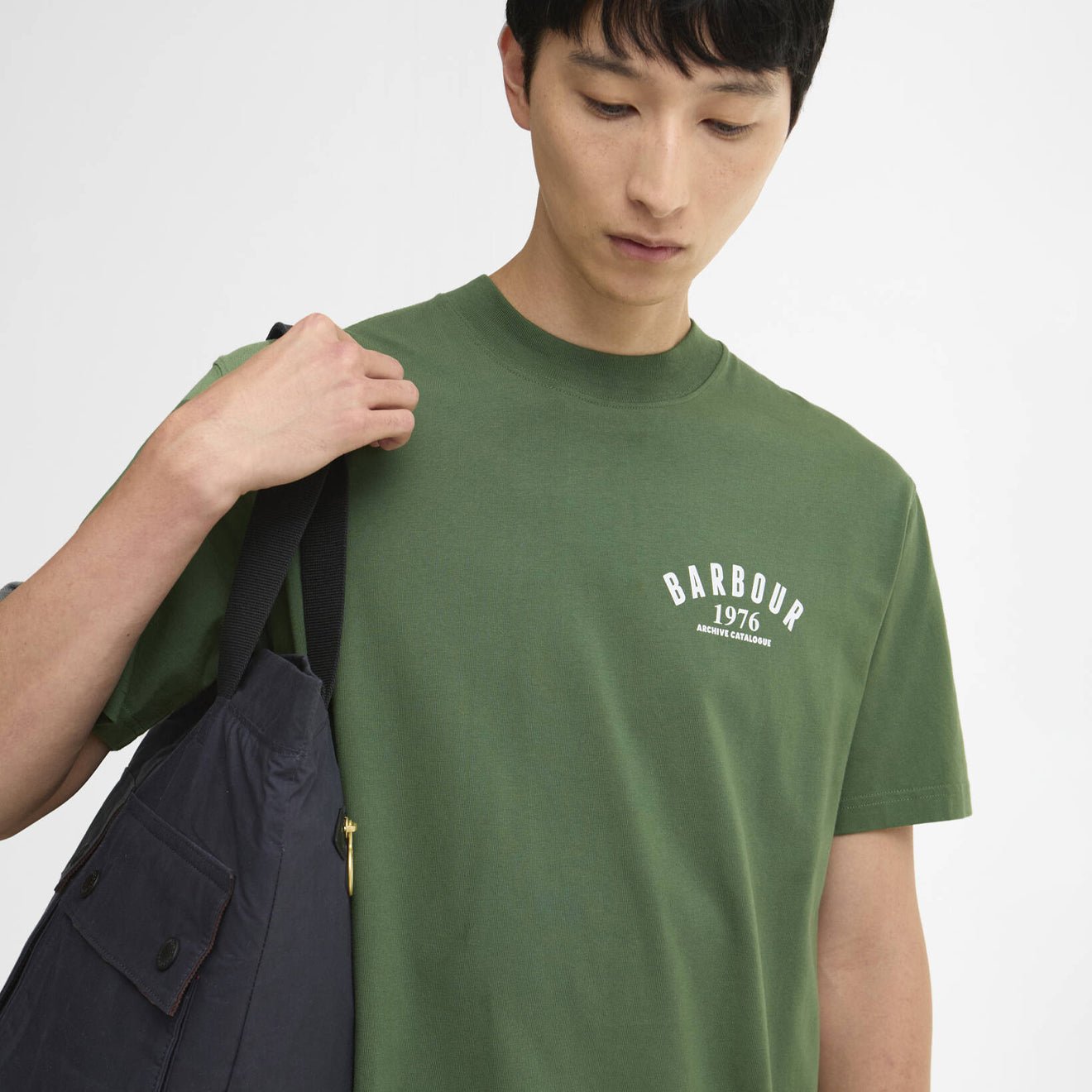 Barbour 1976 Graphic OS T-Shirt Racing Green