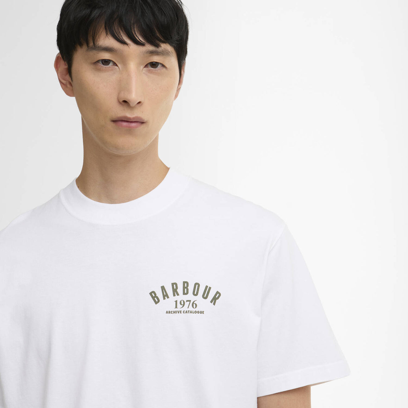 Barbour 1976 Graphic OS T-Shirt White