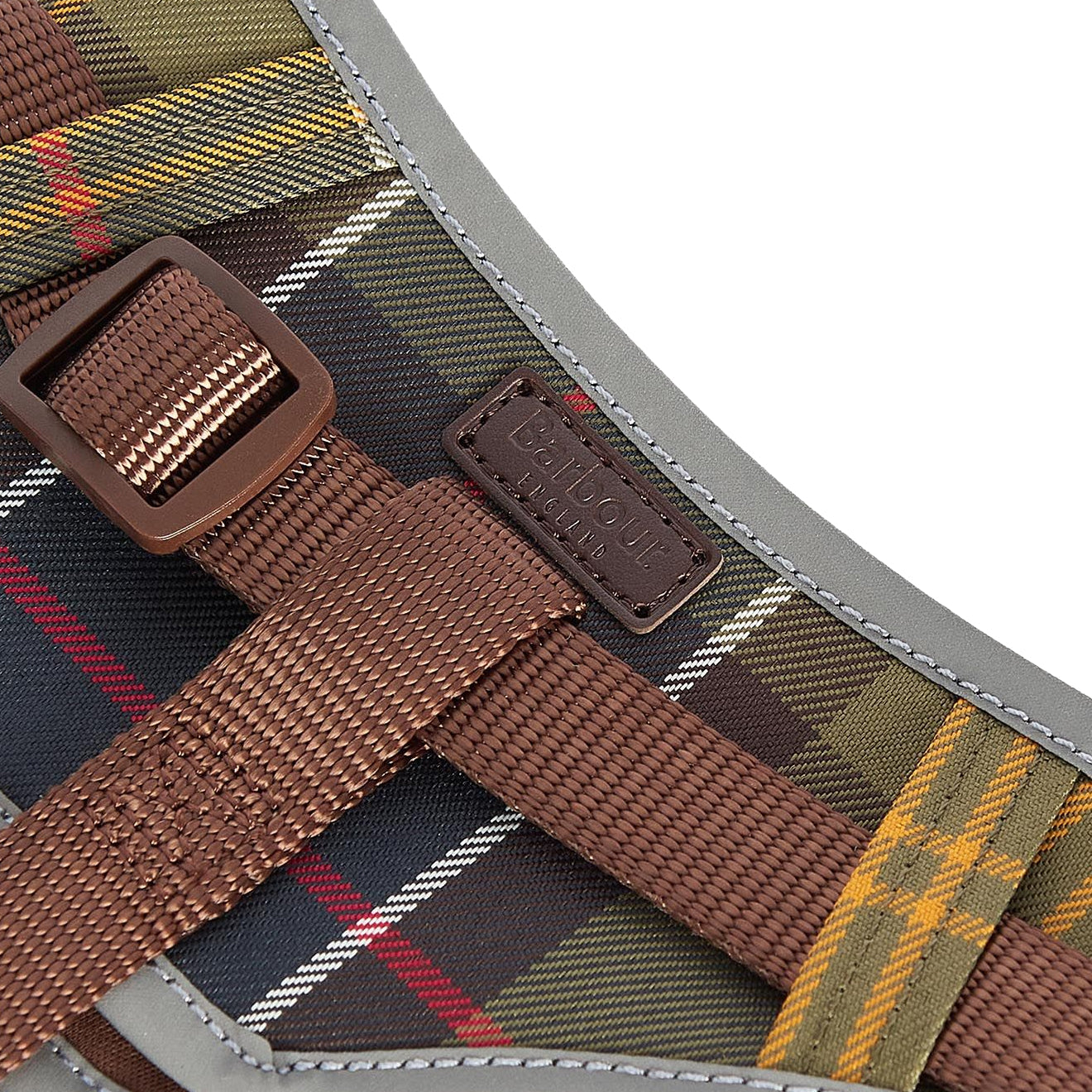 Barbour Adjustable Tartan Dog Harness Classic Tartan - The Sporting Lodge