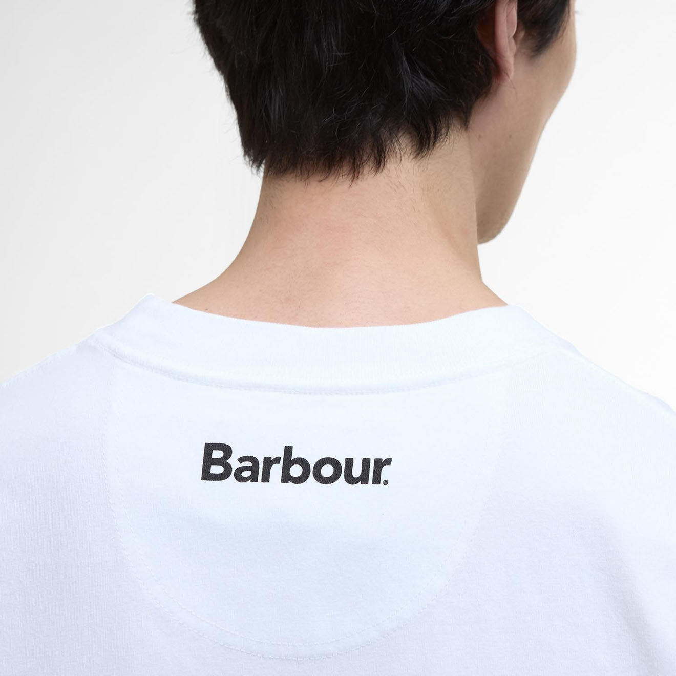 Barbour All-Weather Graphic Fit T-Shirt White - The Sporting Lodge