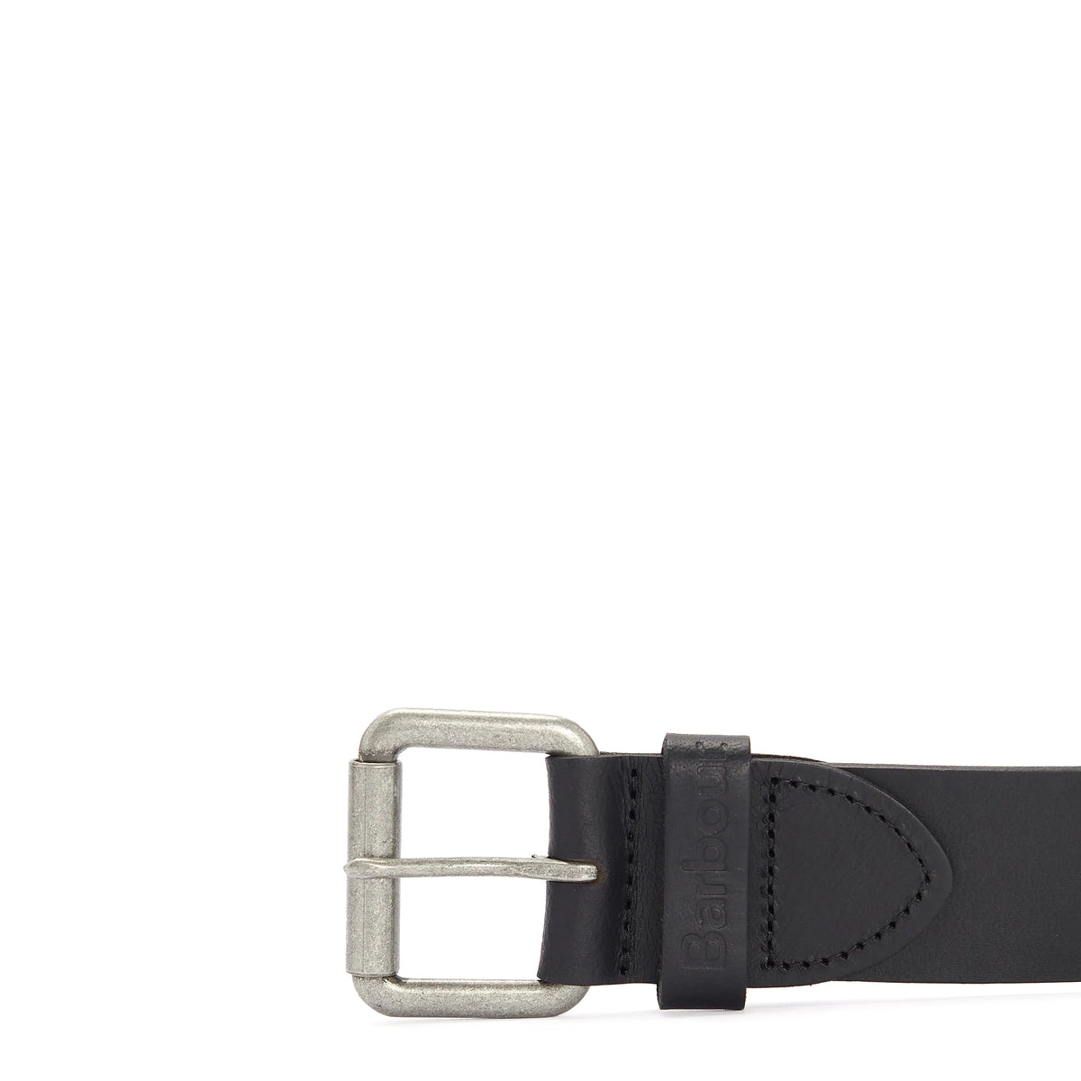 Barbour Allanton Leather Belt Black