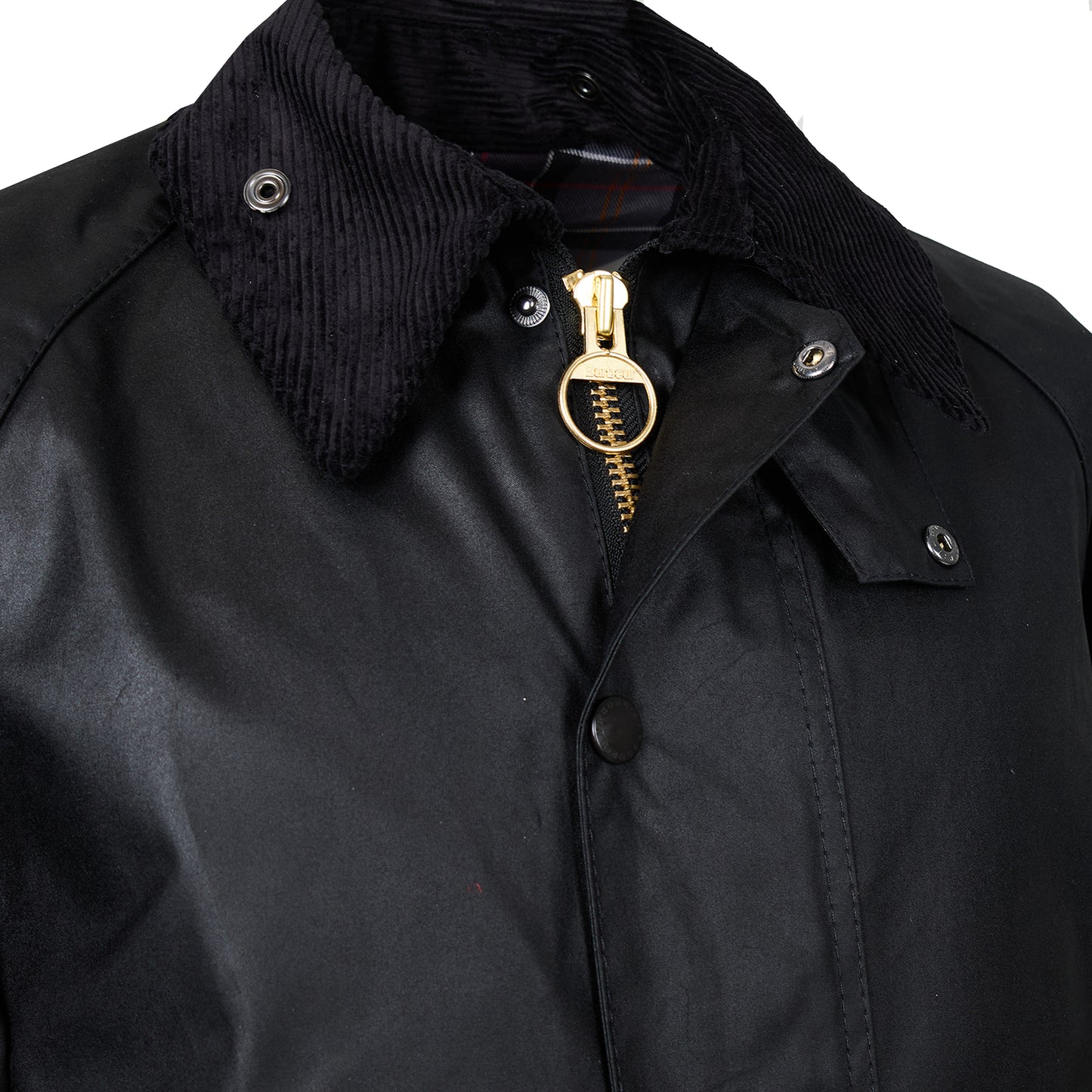 Barbour Beaufort Wax Jacket Black