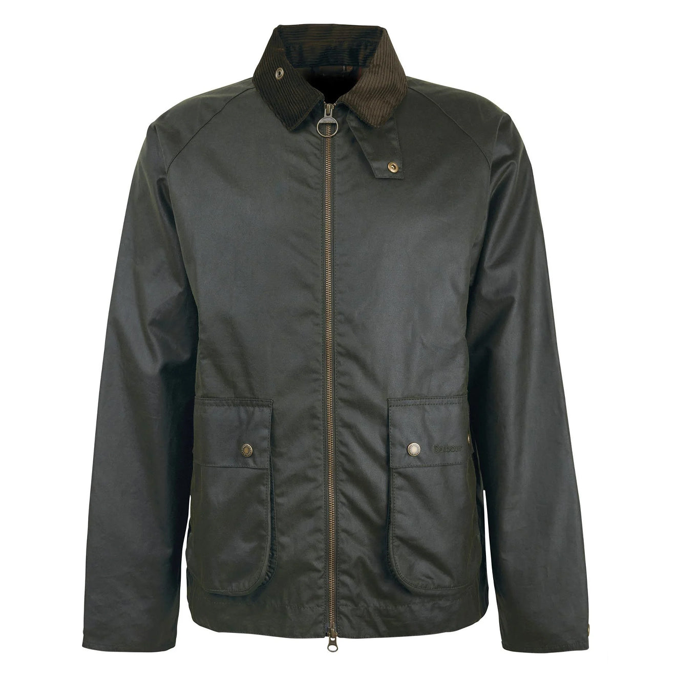 Barbour Bedale Short Wax Jacket Fern - The Sporting Lodge