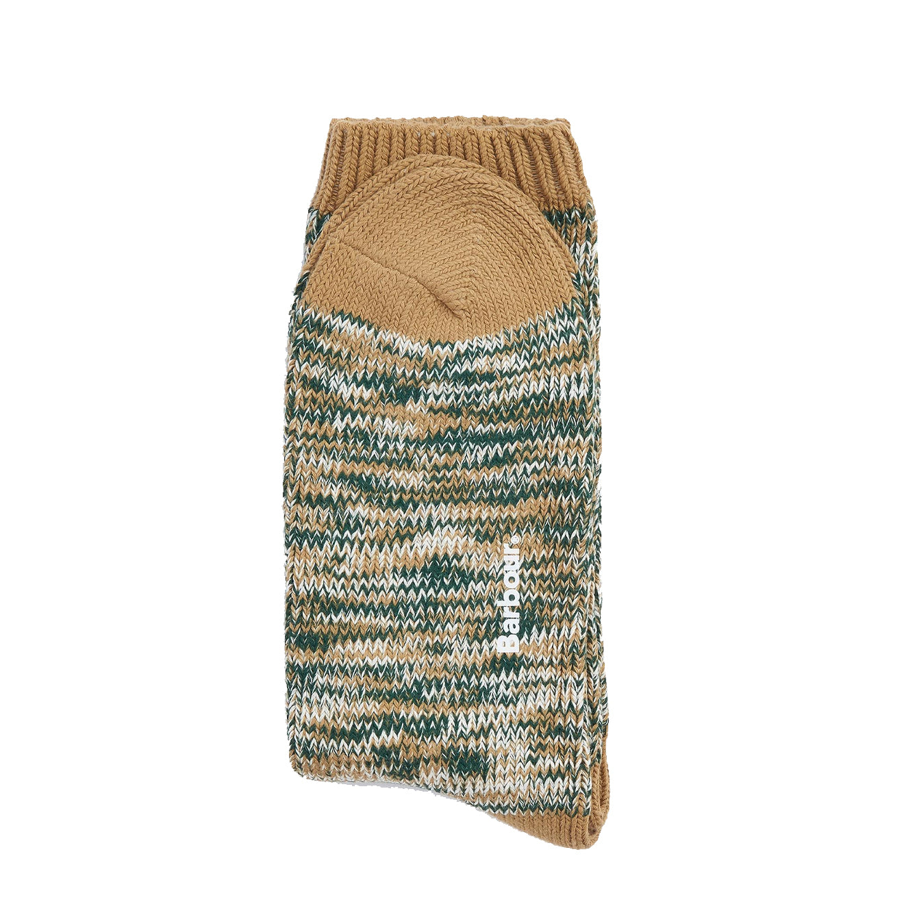 Barbour Bedrock Boot Sock Sandstone Mix - The Sporting Lodge