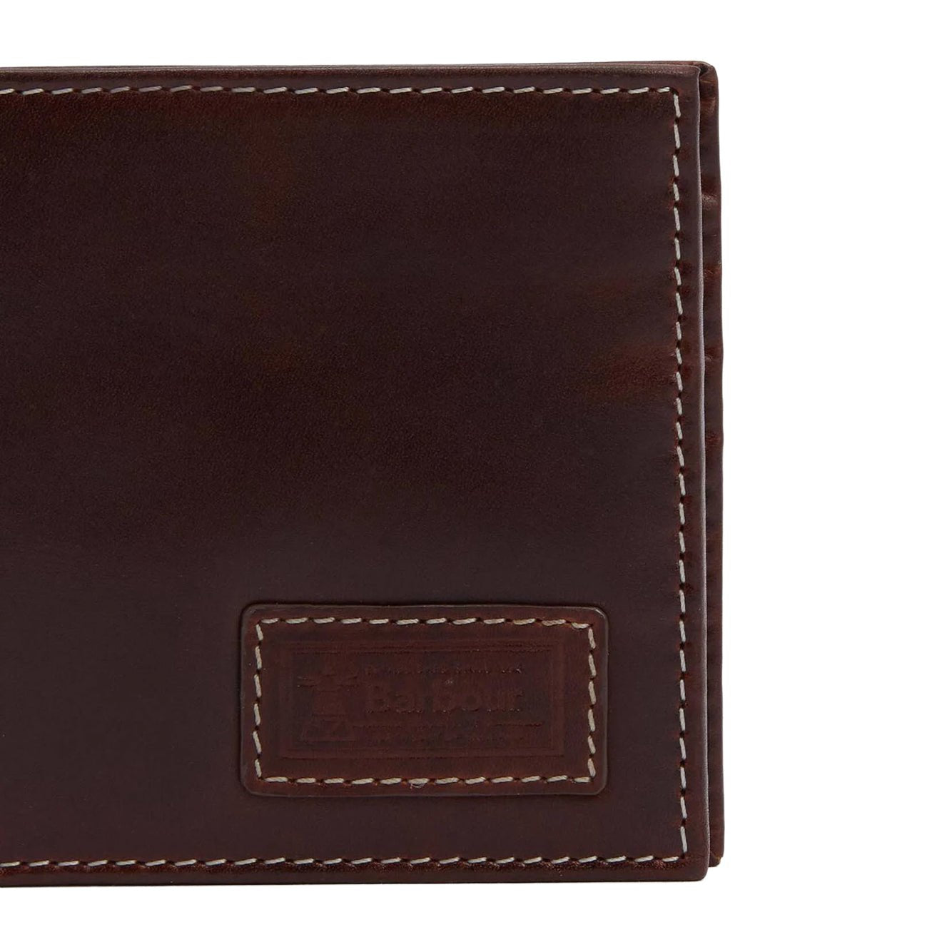 Barbour Bilton Leather Wallet Burnt Chocolate Brown - The Sporting Lodge