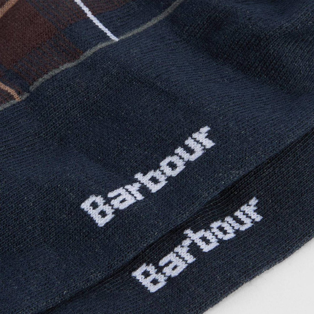 Barbour Blyth Socks Midnight Oak Tartan - The Sporting Lodge