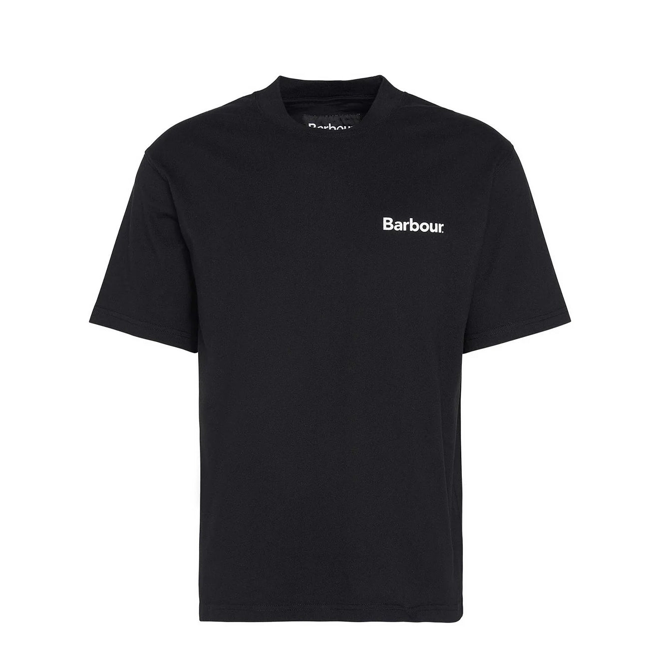 Barbour Bowery Oversized Graphic T-Shirt Black - The Sporting Lodge