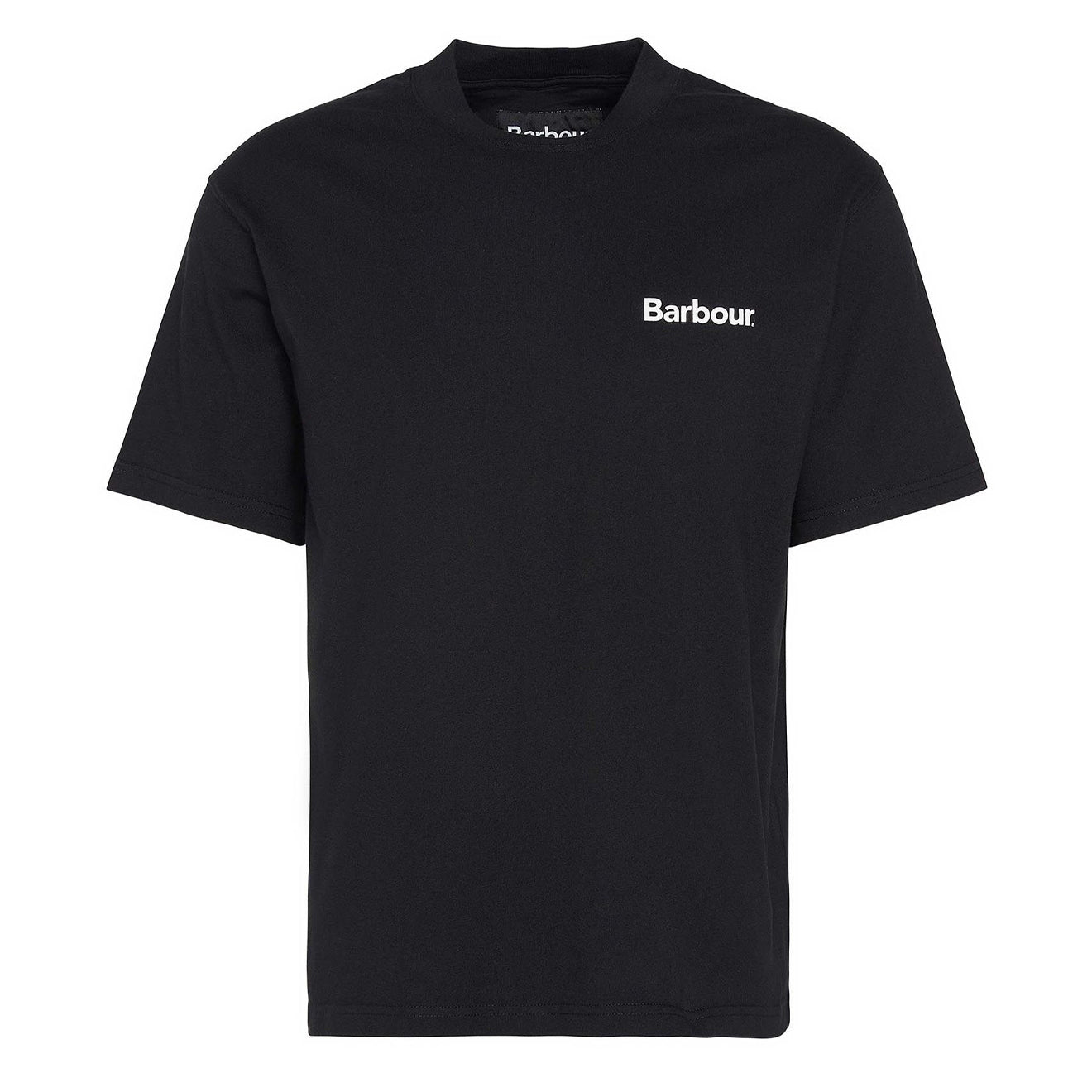 Barbour Bowery Oversized Graphic T-Shirt Black - The Sporting Lodge