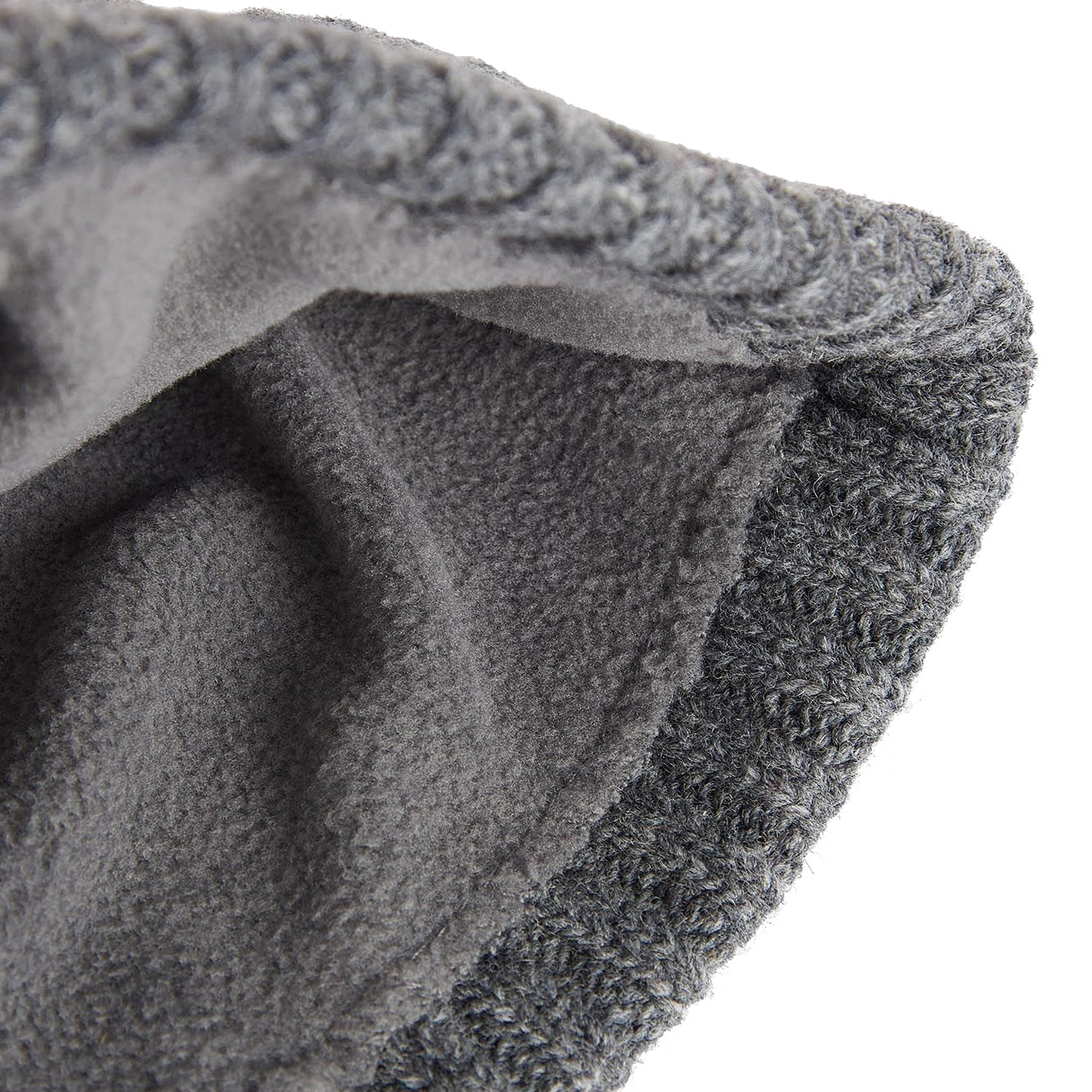 Barbour Carlton Beanie Hat Grey - The Sporting Lodge