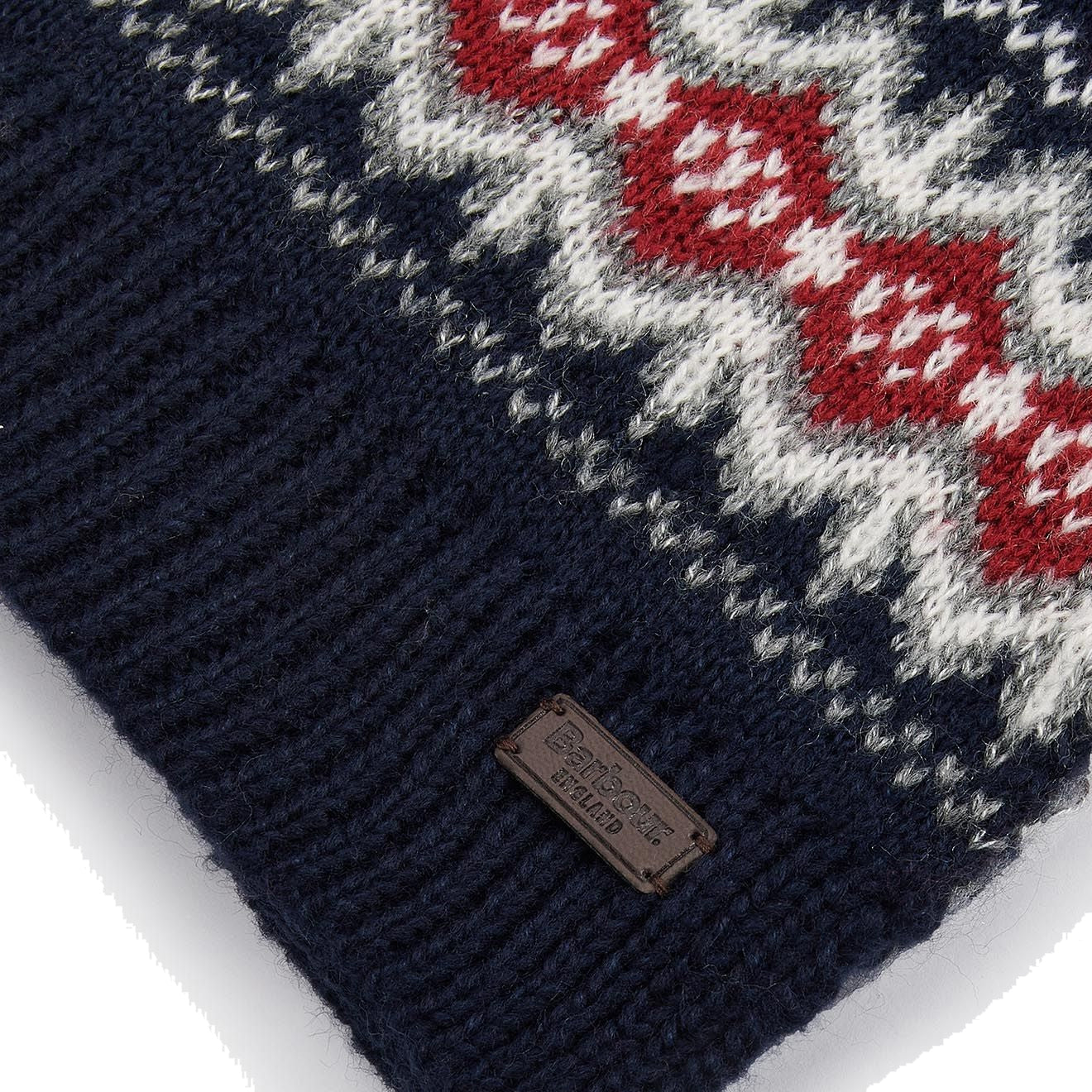 Barbour Case Fair Isle Blanket Blue Granite - The Sporting Lodge