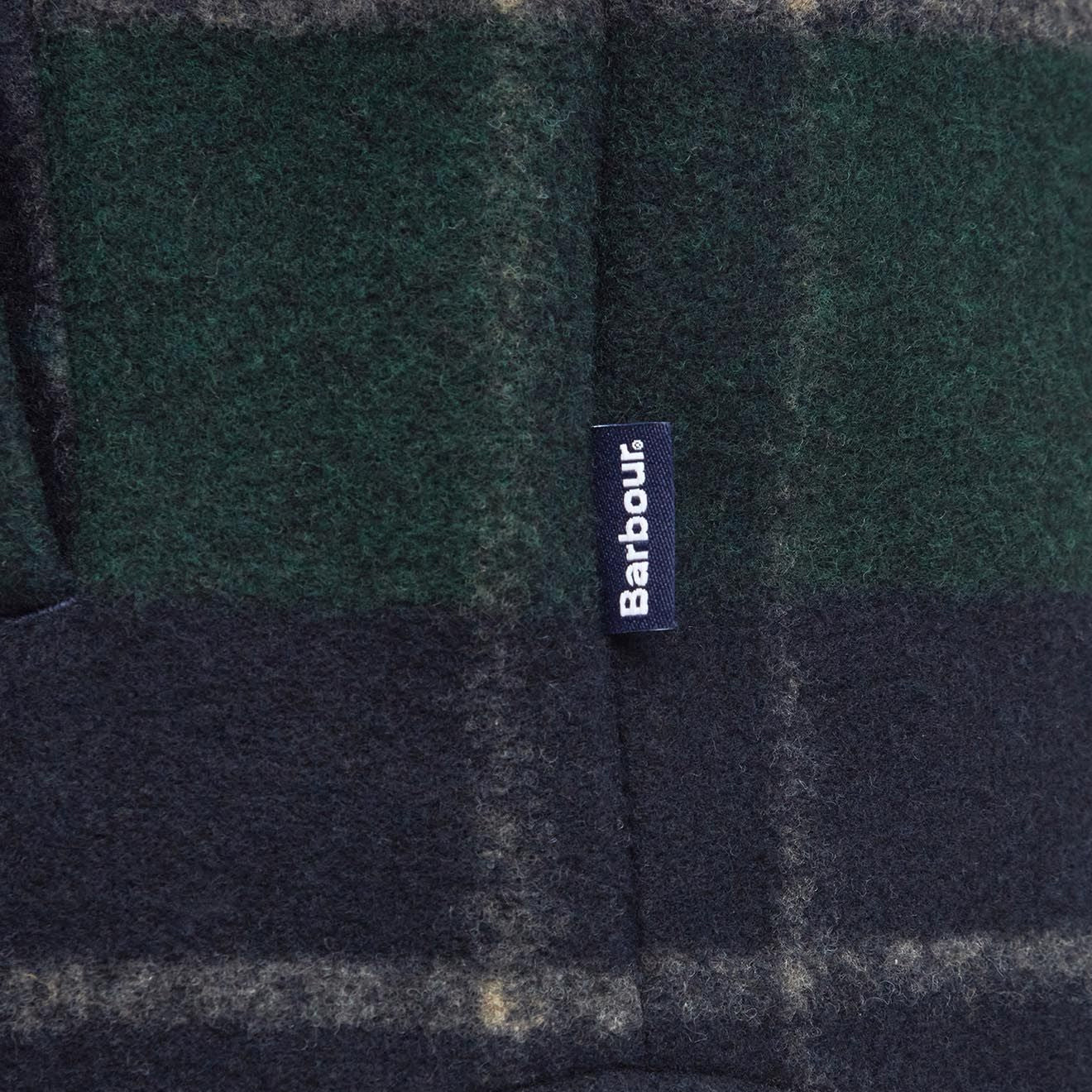 Barbour Chapter Tailored Check Overshirt Green Loch Tartan - The Sporting Lodge