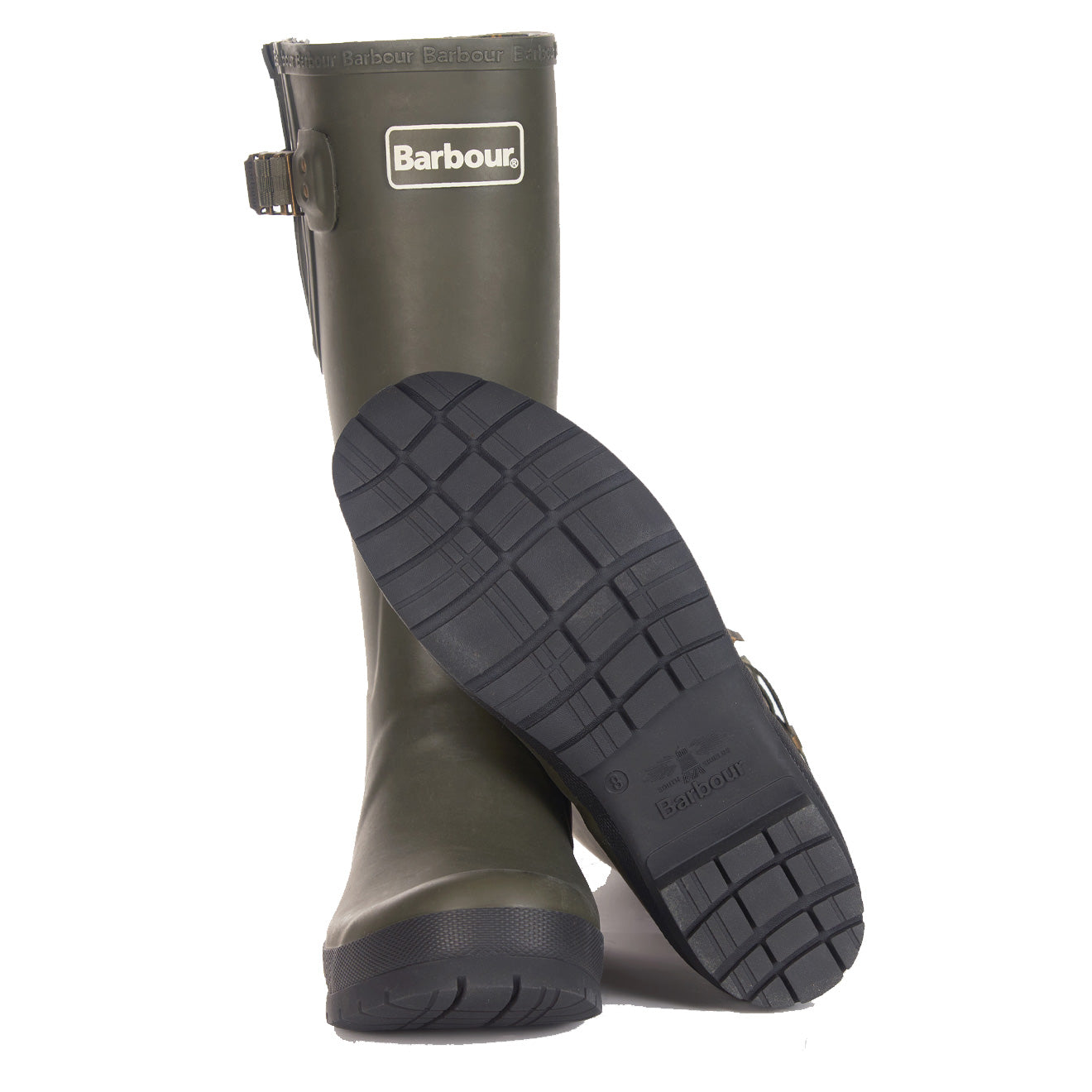 Barbour Cirrus Wellington Olive - The Sporting Lodge