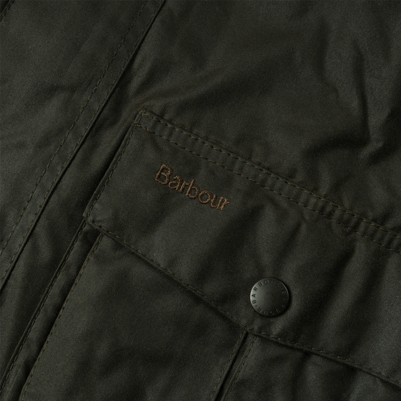 Barbour Corbridge Waxed Jacket Olive - The Sporting Lodge