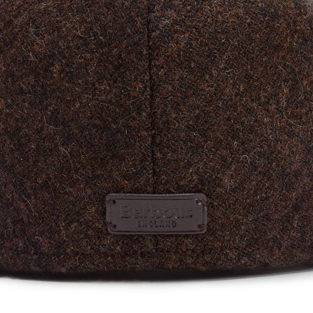 Barbour Deveron Tweed Flat Cap Coffee - The Sporting Lodge