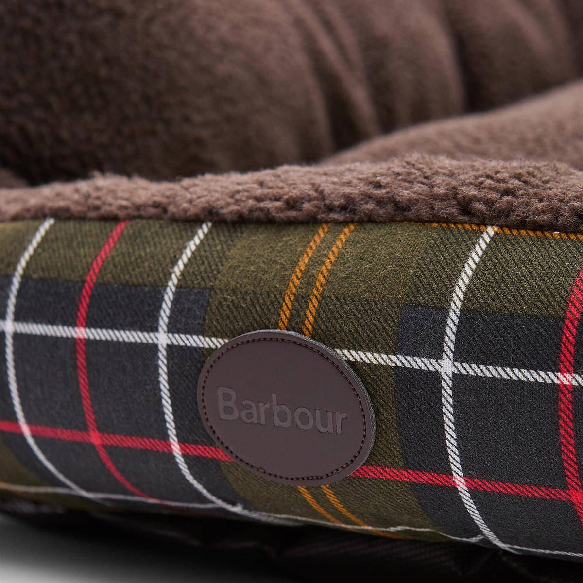 Barbour Dog Snuggle Bed 35" Classic Tartan