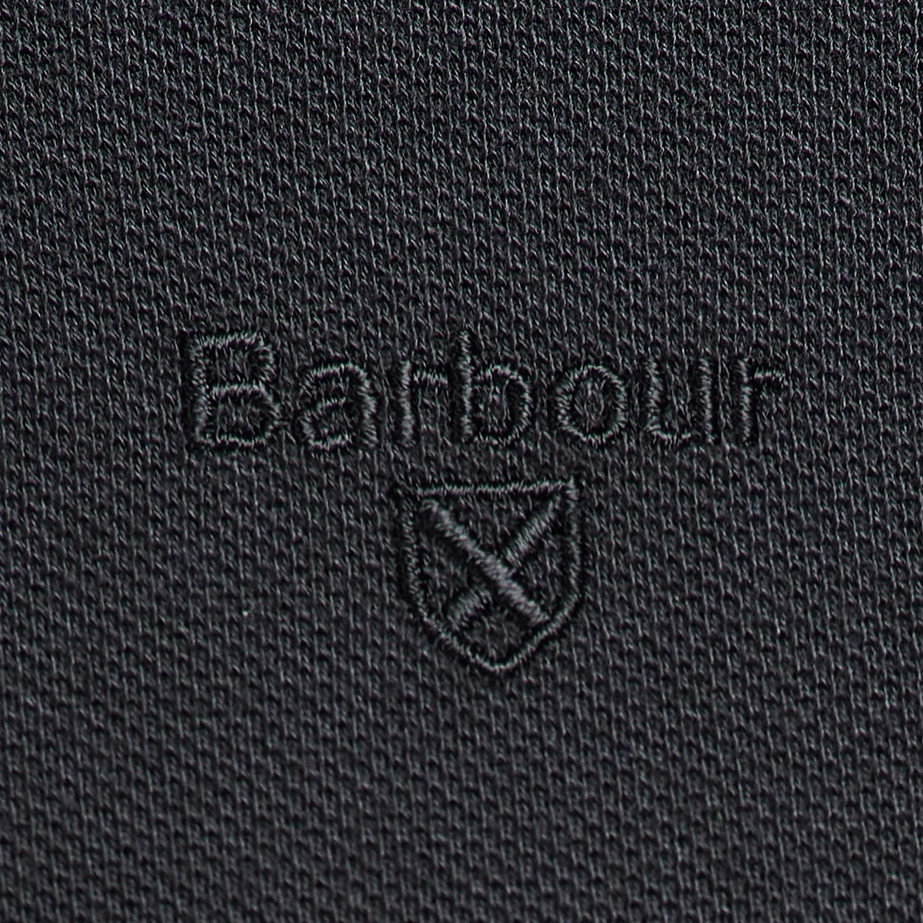 Barbour Essential L/S Polo Shirt Black