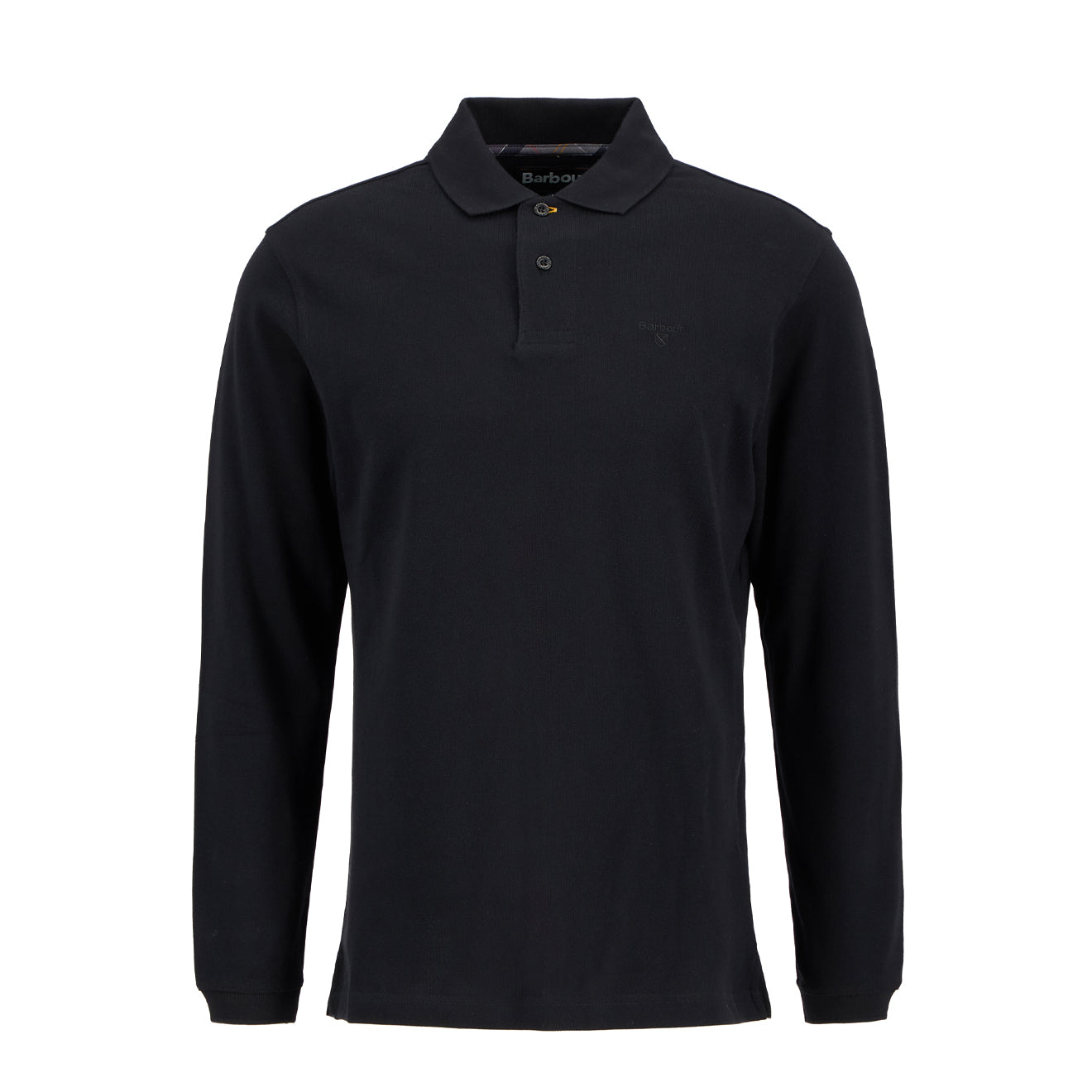 Barbour Essential L/S Polo Shirt Black