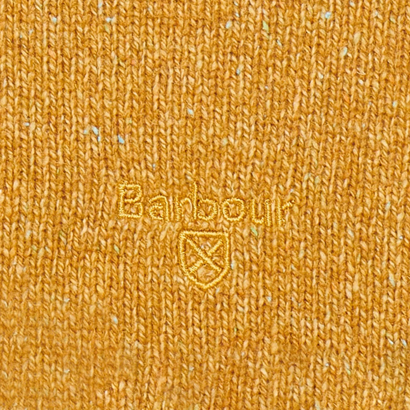 Barbour Essential Tisbury Crew Neck Sweater Copper - The Sporting Lodge