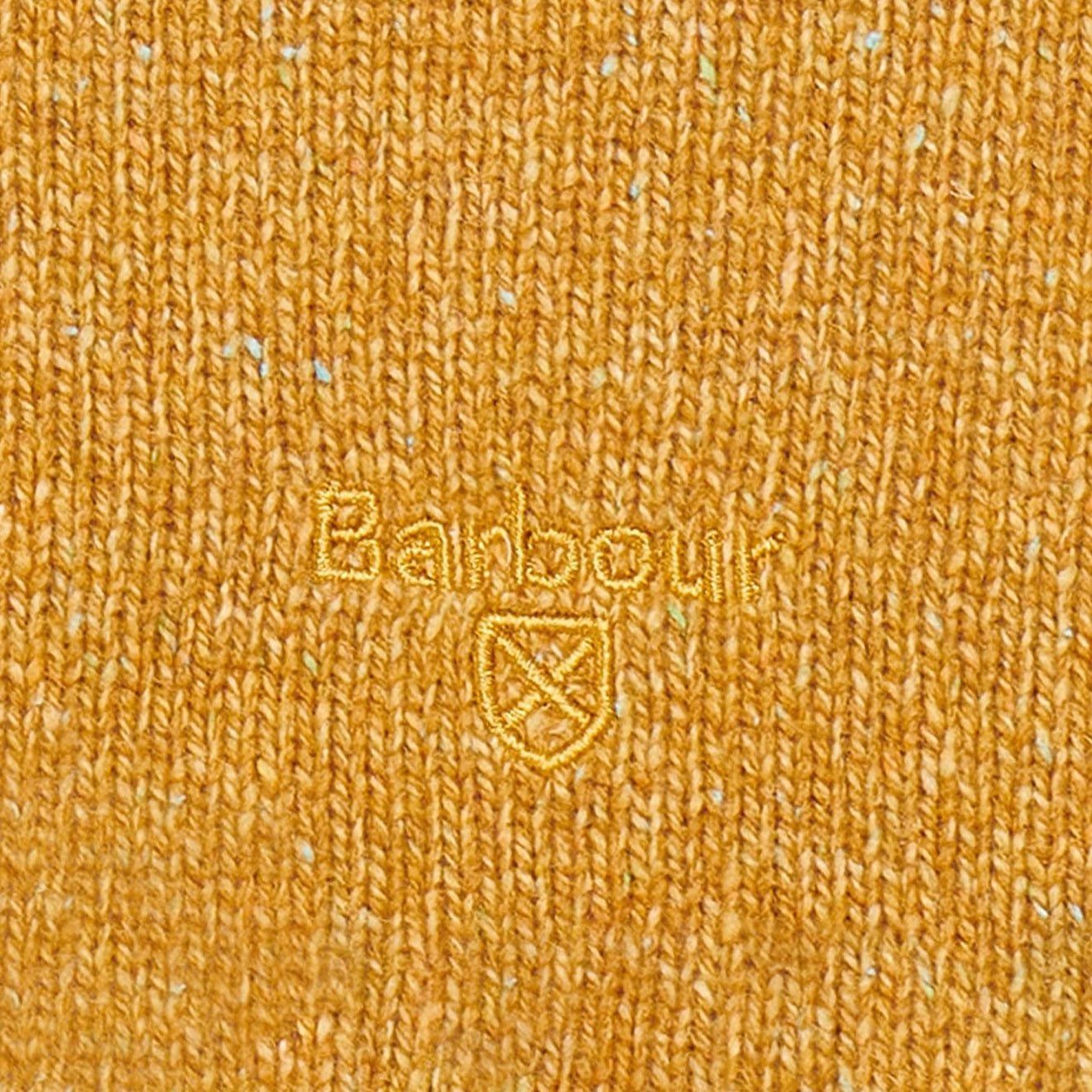 Barbour Essential Tisbury Crew Neck Sweater Copper - The Sporting Lodge