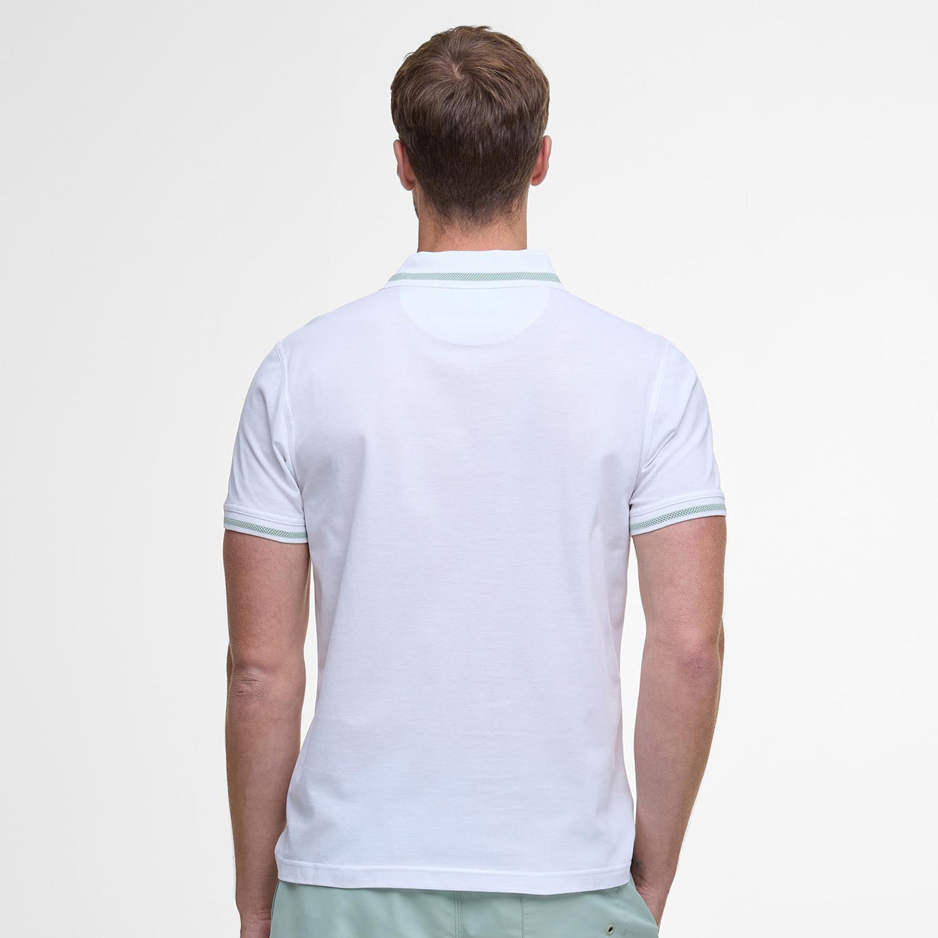 Barbour Ferrybridge Lightweight Polo Shirt White