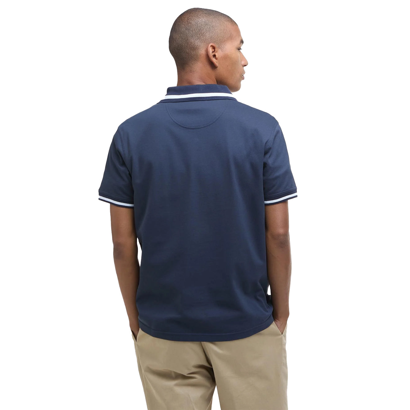 Barbour Ferrybridge Lightweight Tailored Fit Polo Shirt Navy - The Sporting Lodge