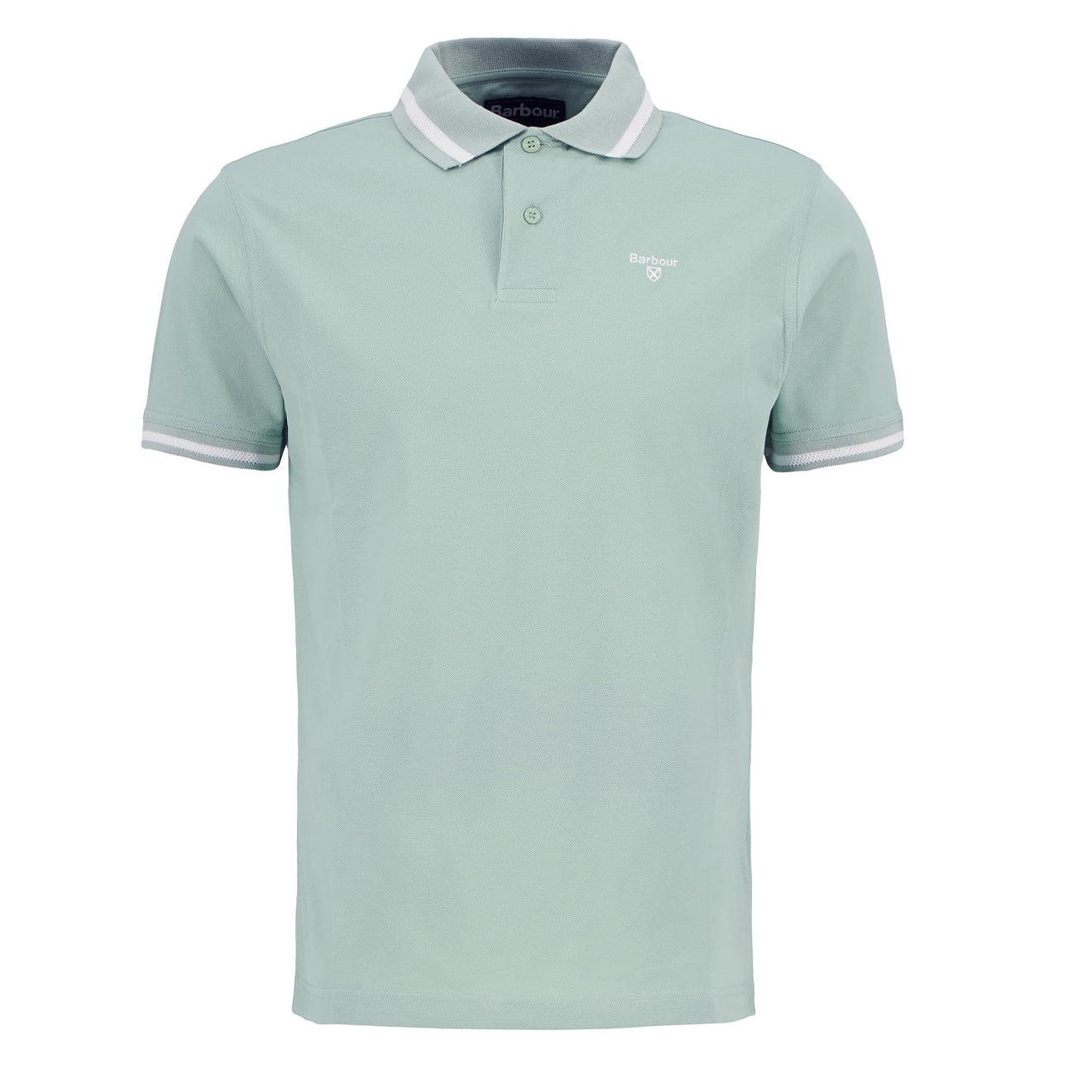 Barbour Ferrybridge Lightweight Tailored Fit Polo Shirt Pale Apple - The Sporting Lodge
