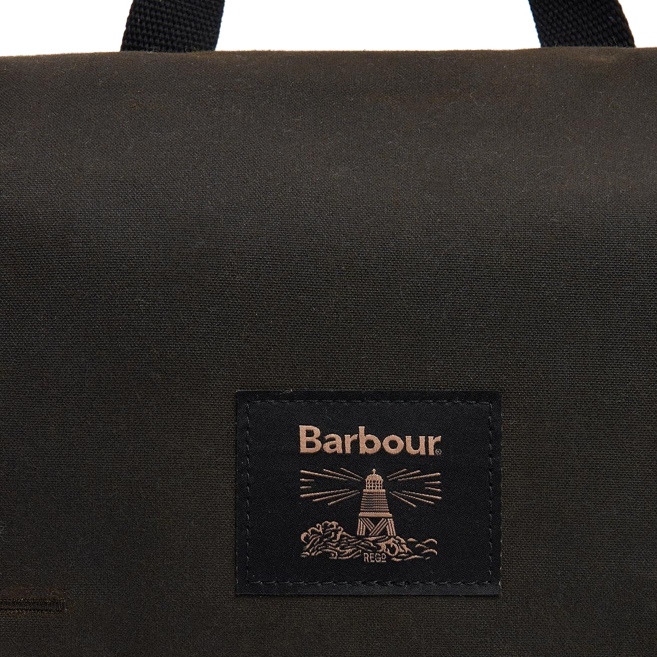 Barbour Field Wax Messenger Bag Olive - The Sporting Lodge