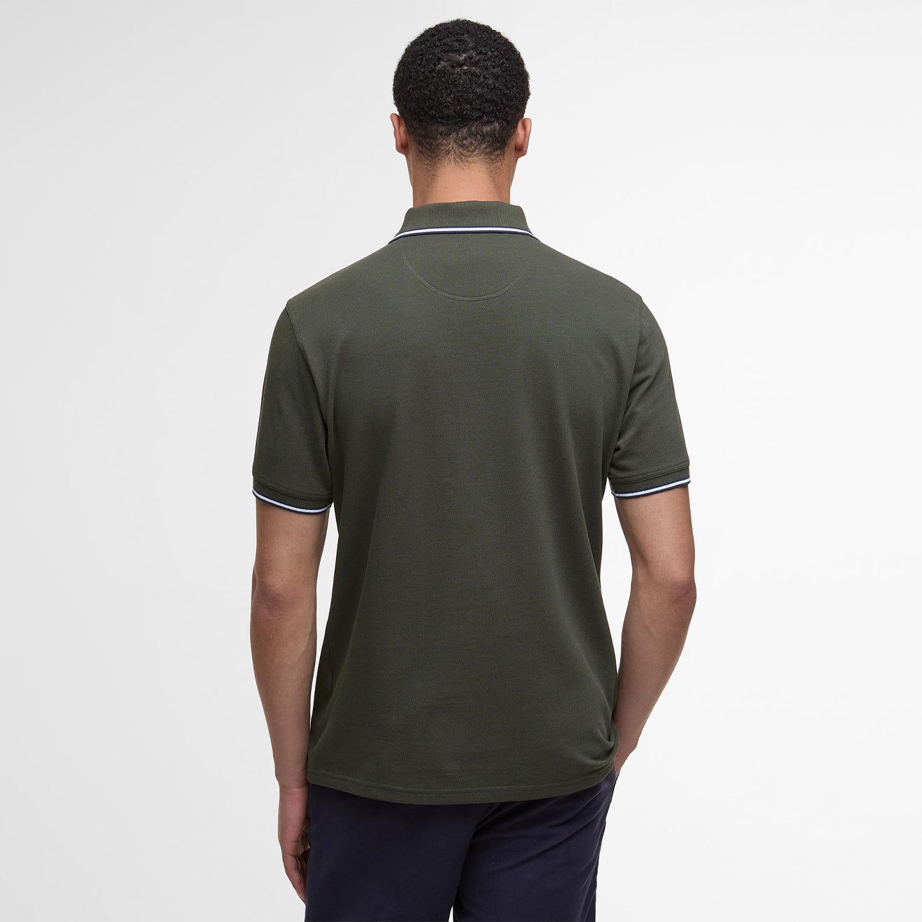 Barbour Fielding Tailored Polo Shirt Olive