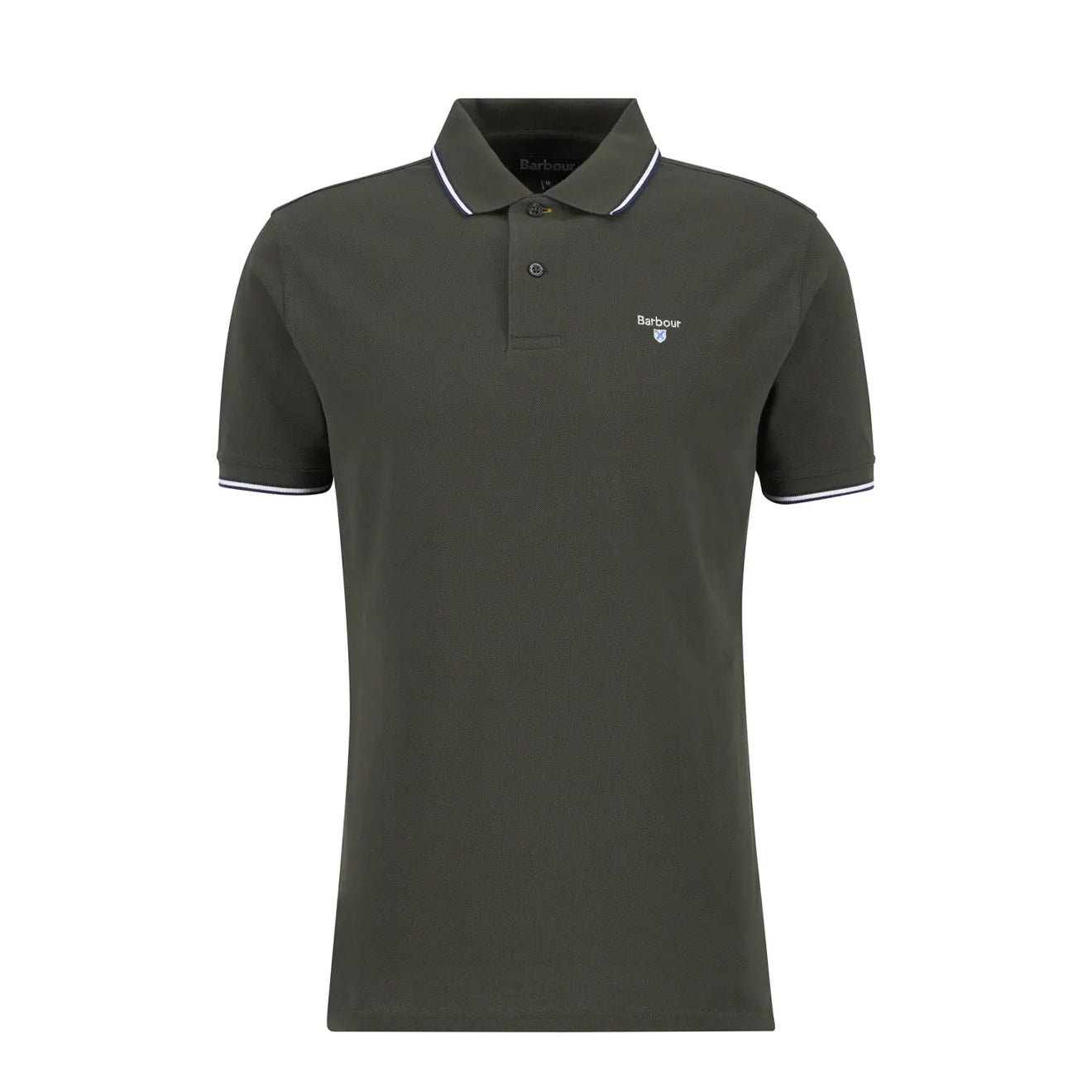 Barbour Fielding Tailored Polo Shirt Olive