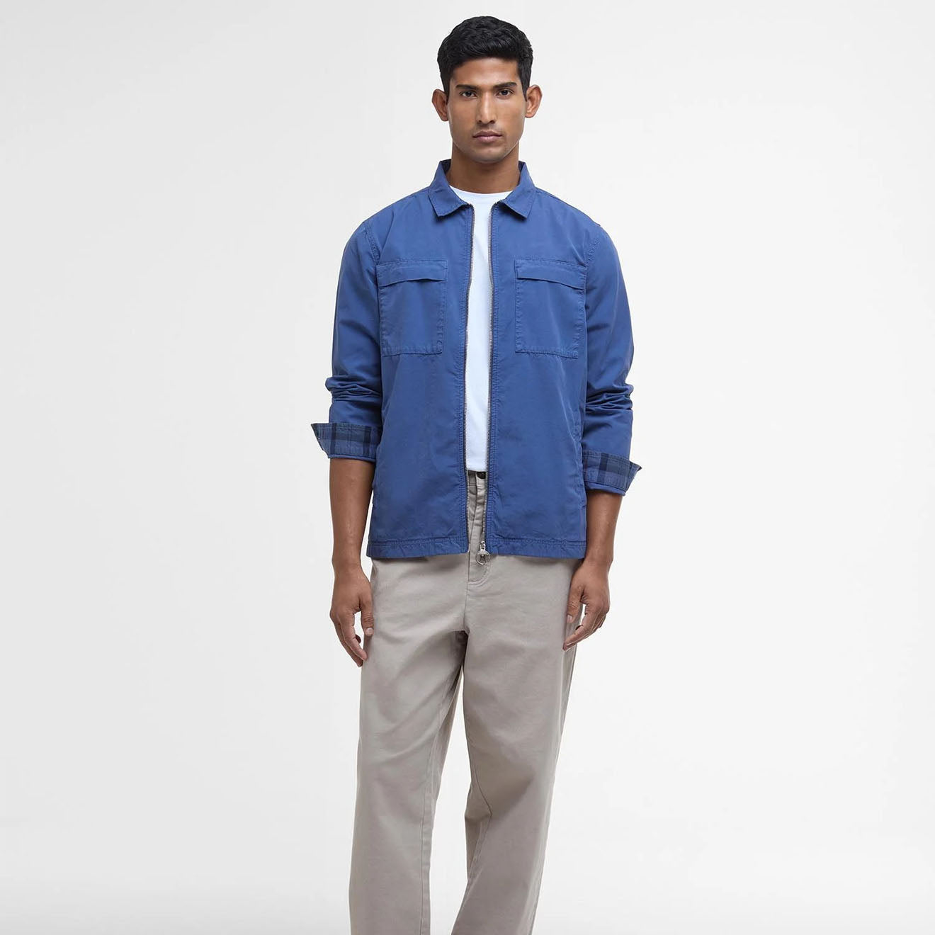 Barbour Glendale Overshirt Oceana - The Sporting Lodge