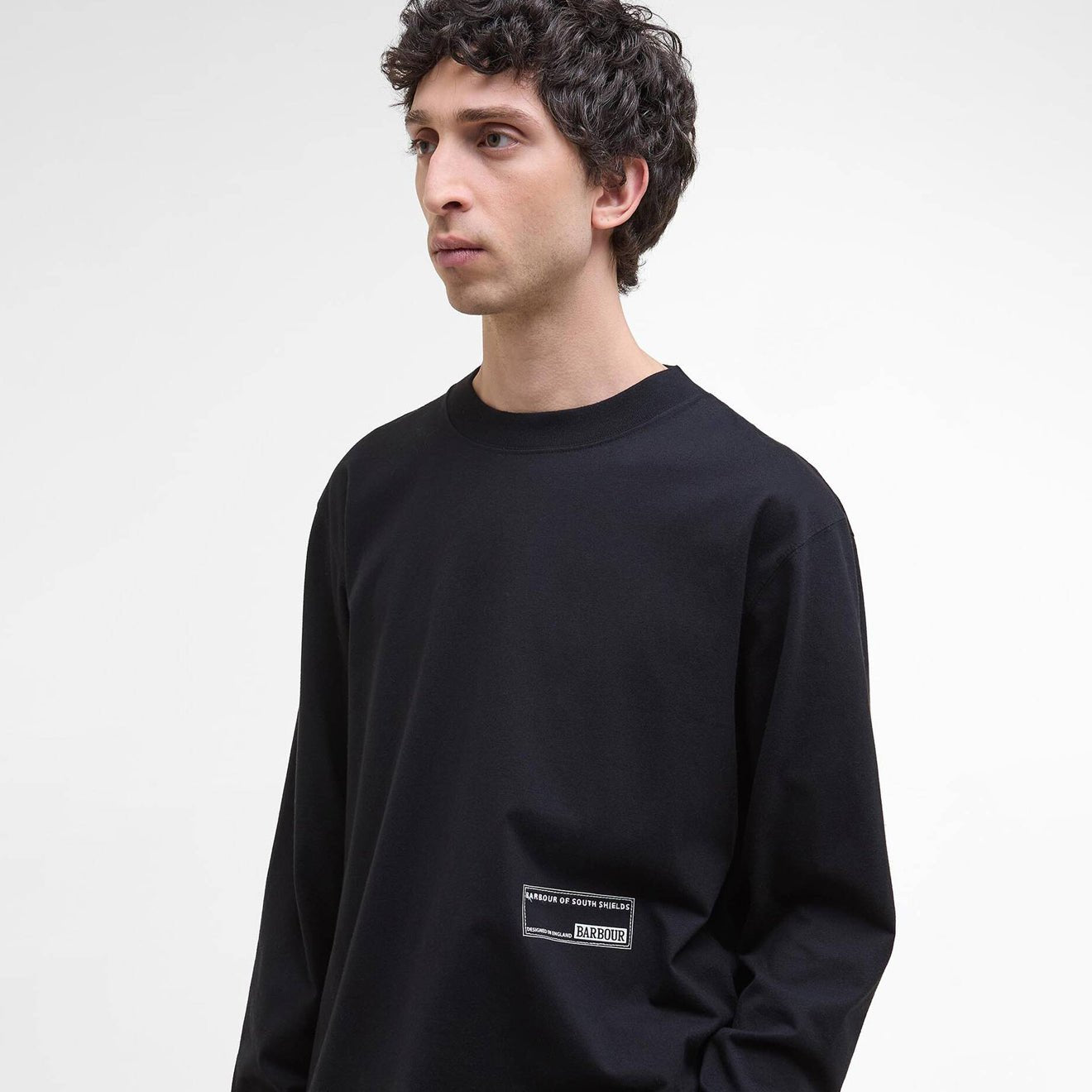 Barbour Hamilton L/S T-Shirt Black - The Sporting Lodge