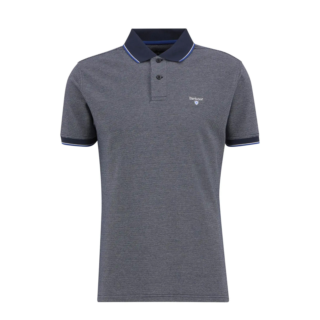 Barbour Hanswell Tailored Polo Shirt Navy