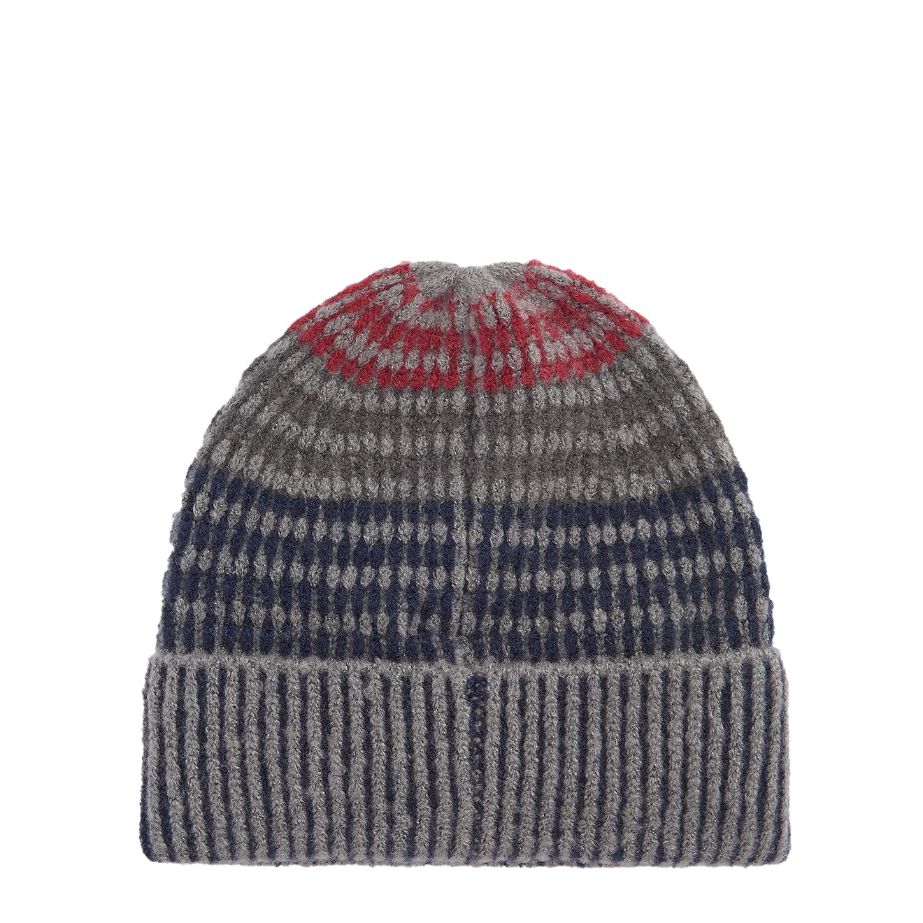 Barbour Harray Beanie Hat Blue Granite - The Sporting Lodge