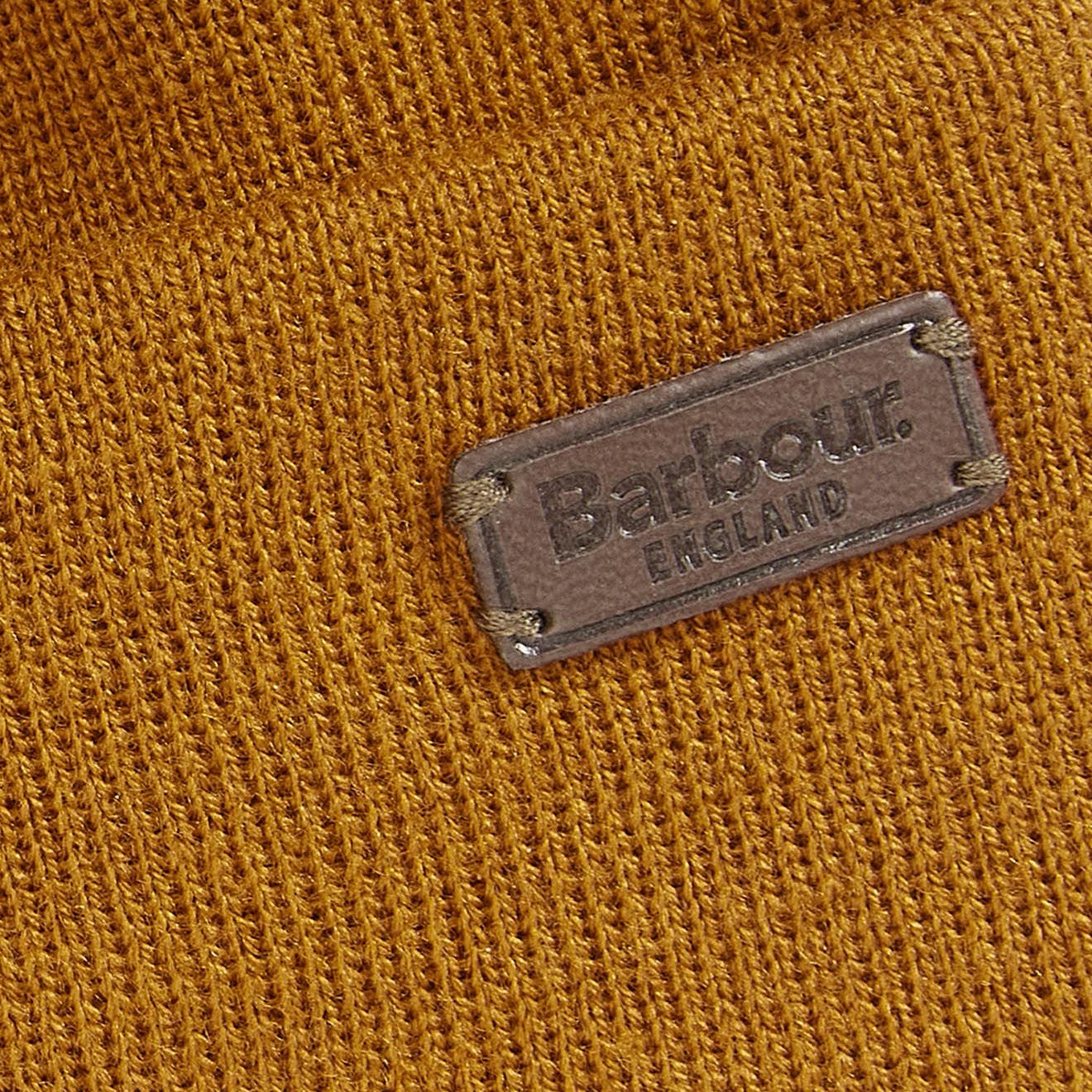 Barbour Healey Beanie Hat Dark Ginger - The Sporting Lodge