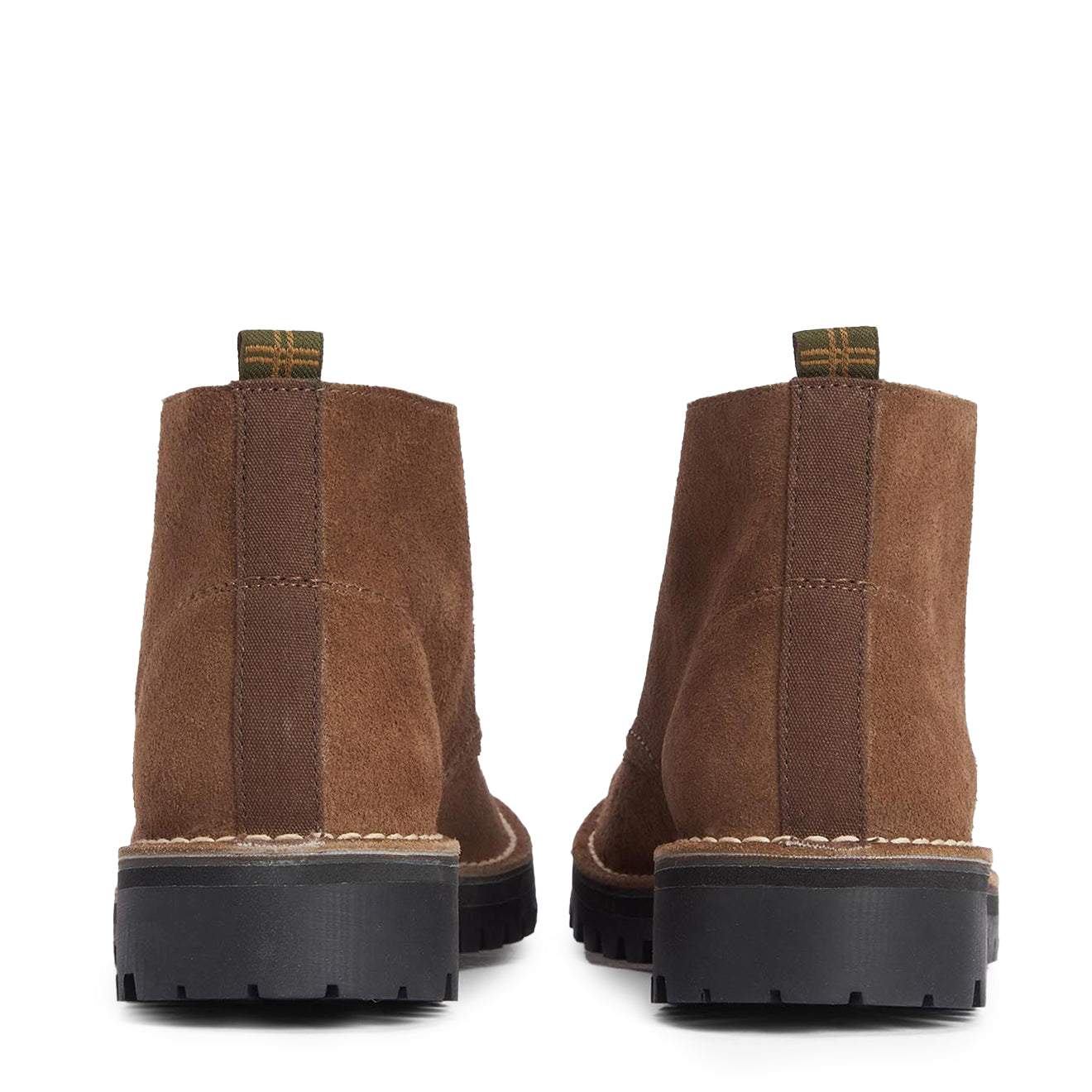Barbour Hobart Chukka Boot Taupe - The Sporting Lodge