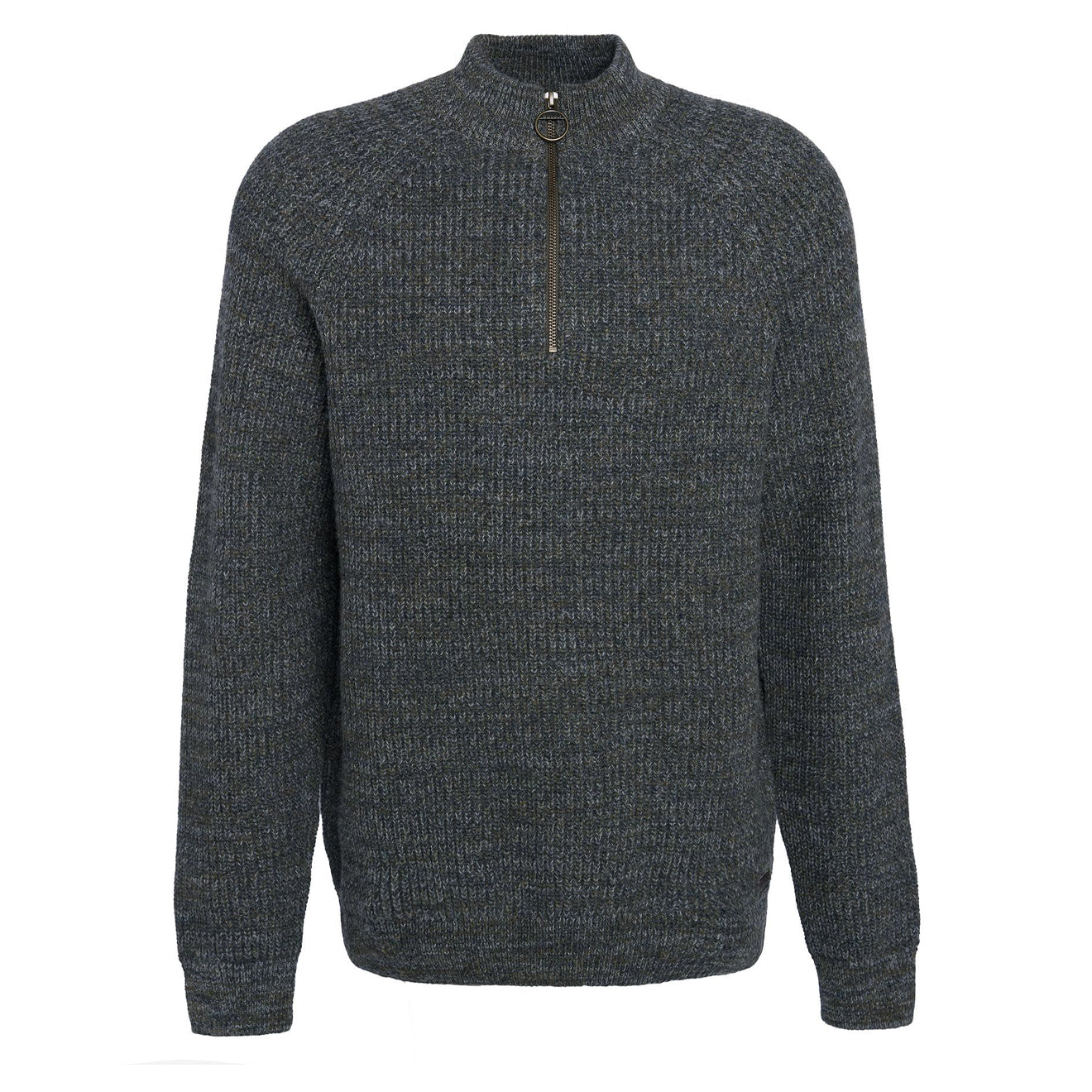 Barbour Horseford Half-Zip Jumper Olive - The Sporting Lodge