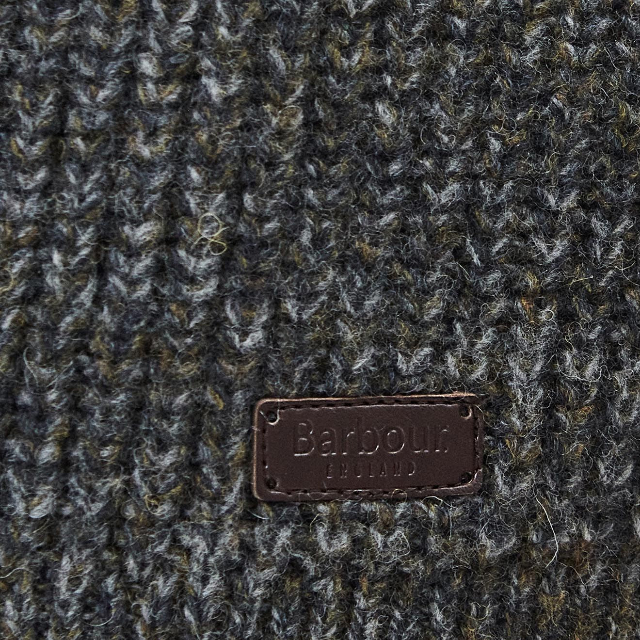 Barbour Horseford Half-Zip Jumper Olive - The Sporting Lodge